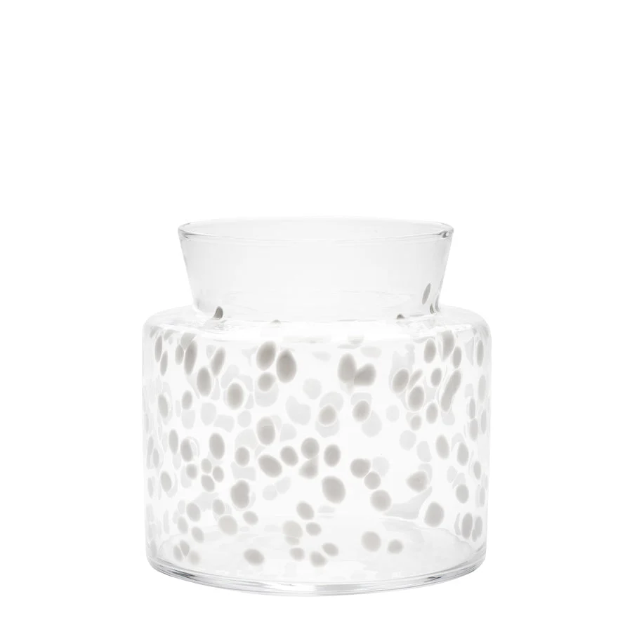 Kosta Boda Meadow Vase Winter Wide - Image 2
