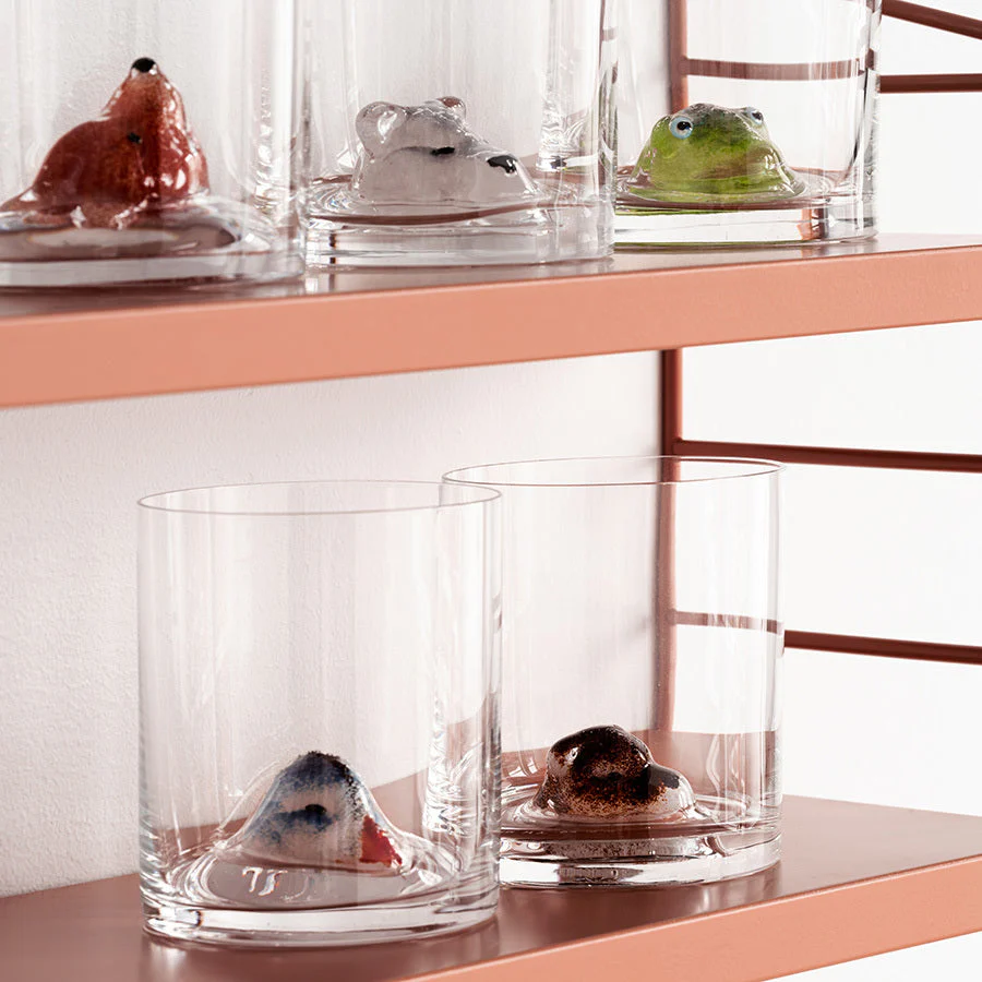 Kosta Boda New Friends Tumbler Fox - Image 4
