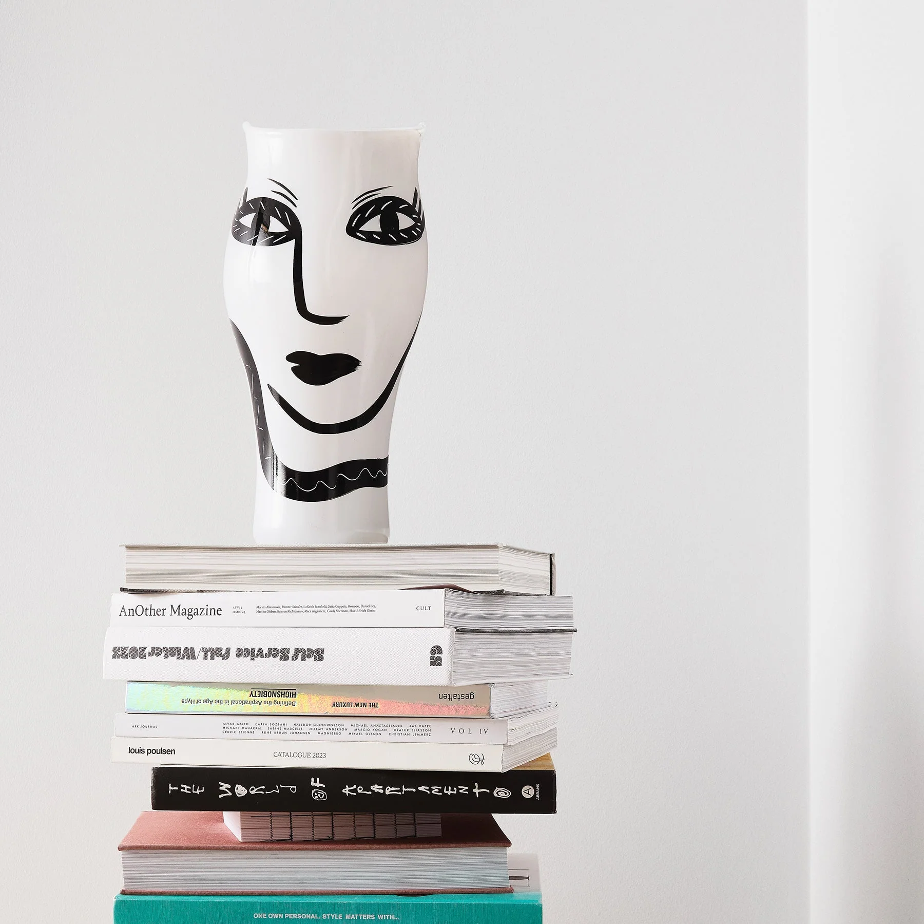 Kosta Boda Open Minds Vase White Large - Image 2