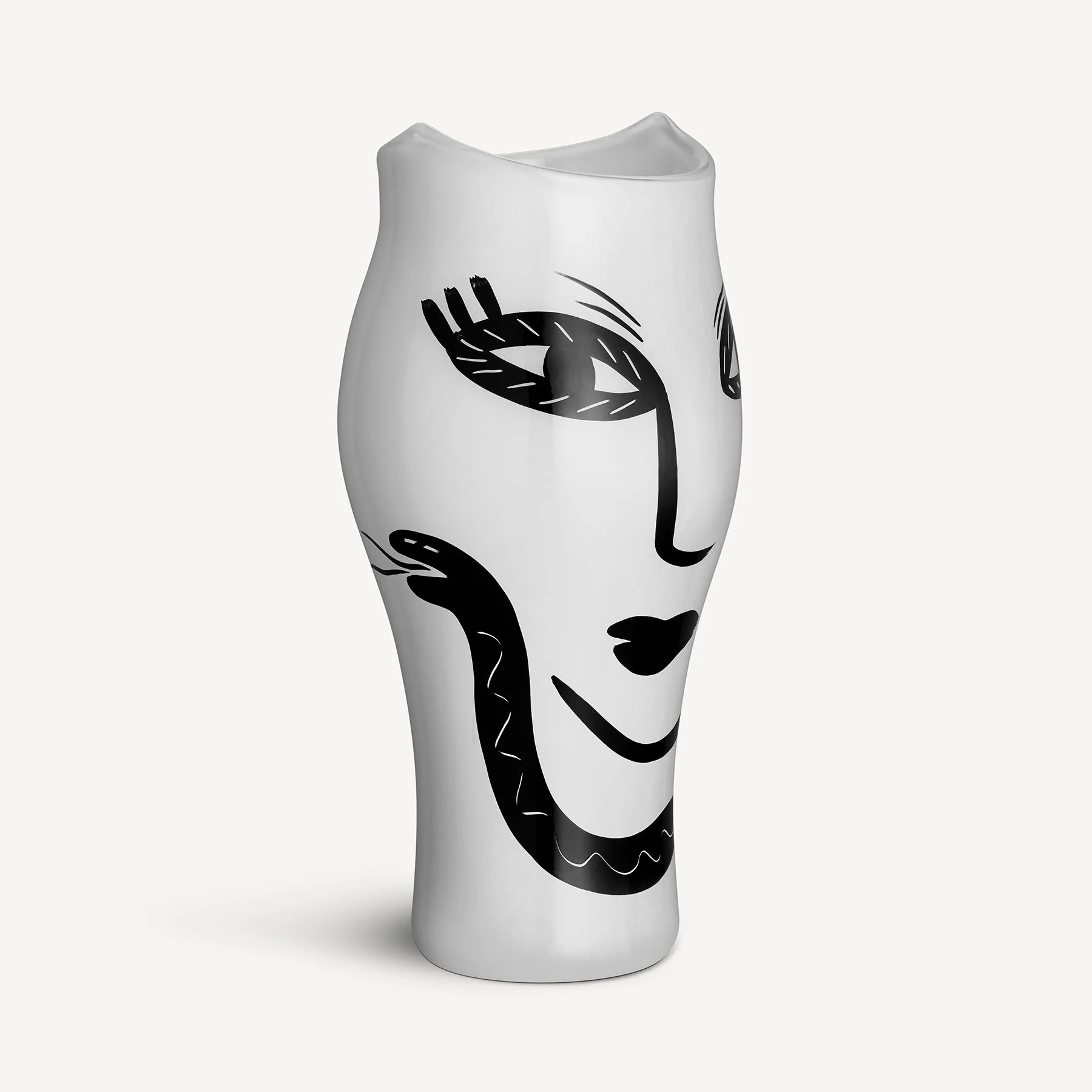 Kosta Boda Open Minds Vase White Large - Image 3