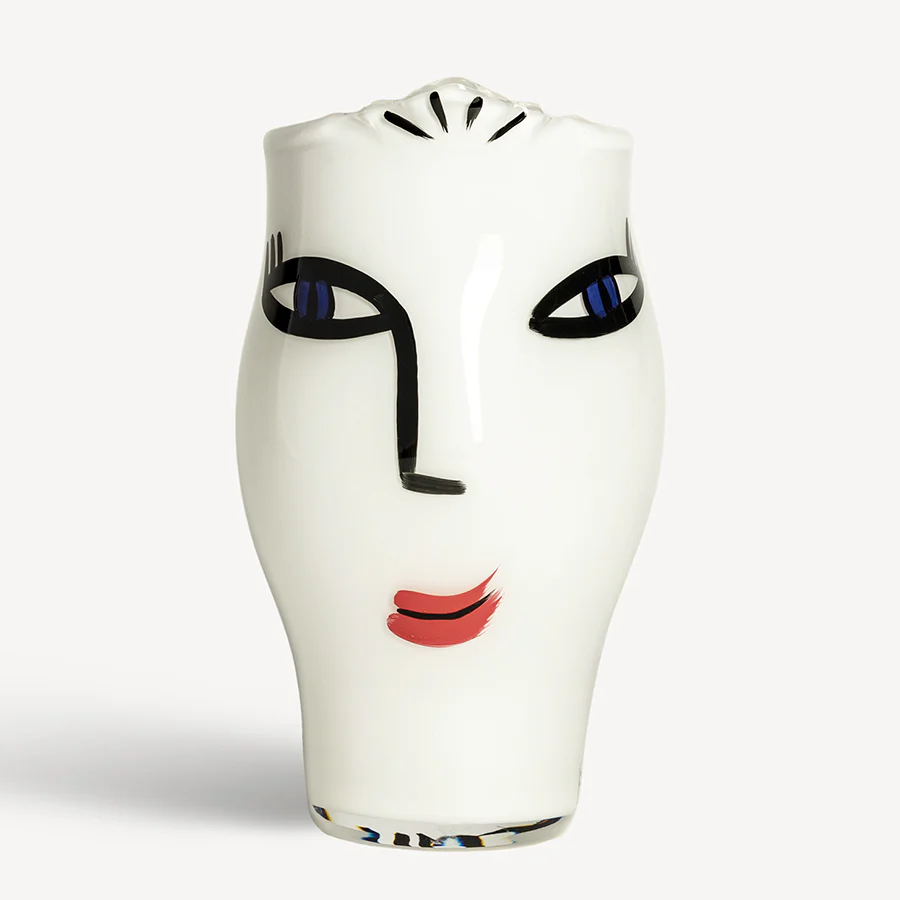 Kosta Boda Open Minds White Vase