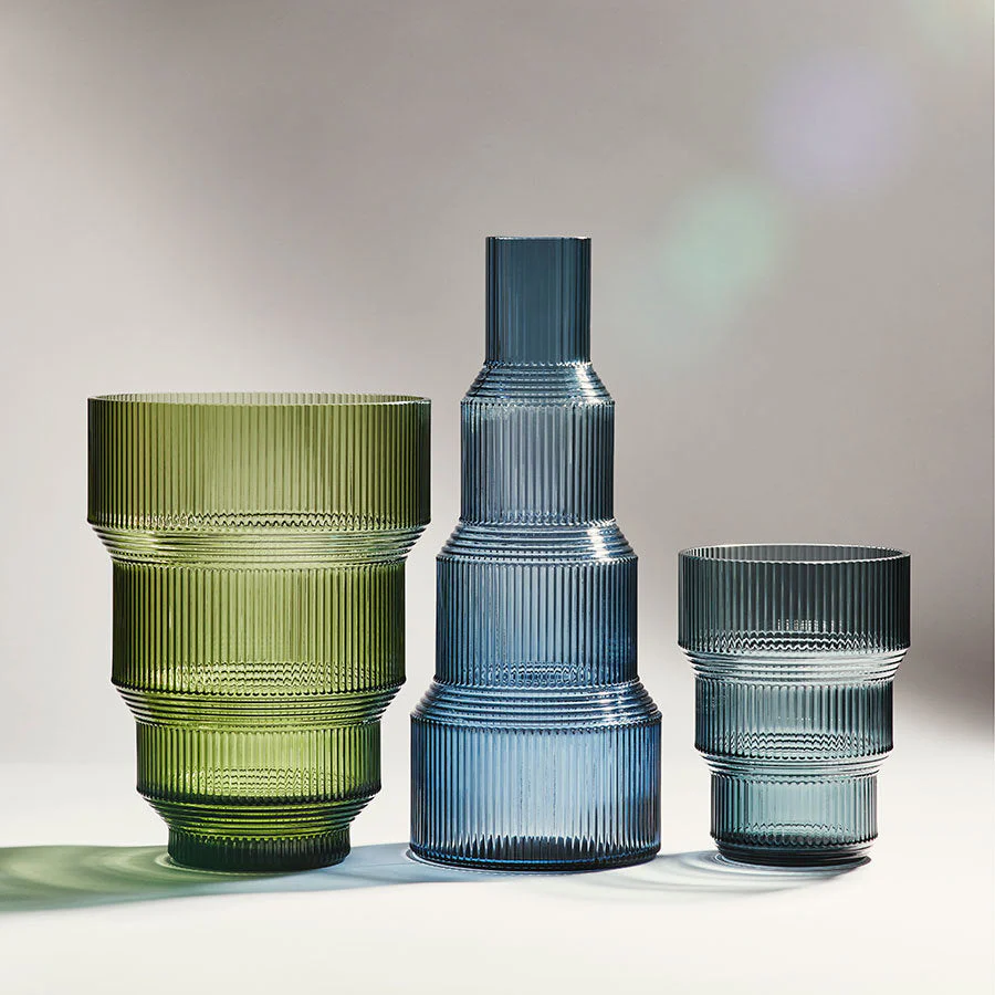 Kosta Boda Pavilion Tulip Vase Gray - Image 3