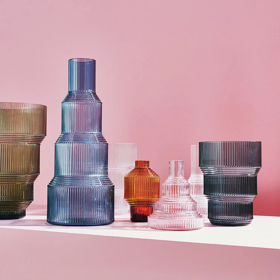 Kosta Boda Pavilion Tulip Vase Gray - Image 4