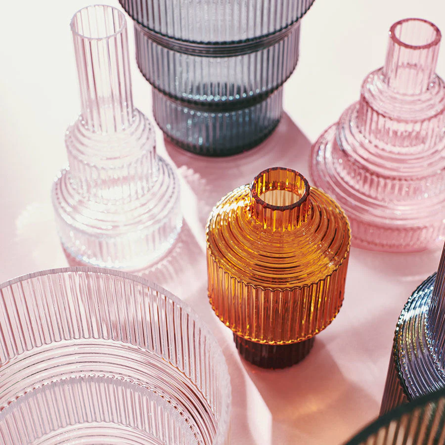 Kosta Boda Pavilion Vase Clear Small - Image 4