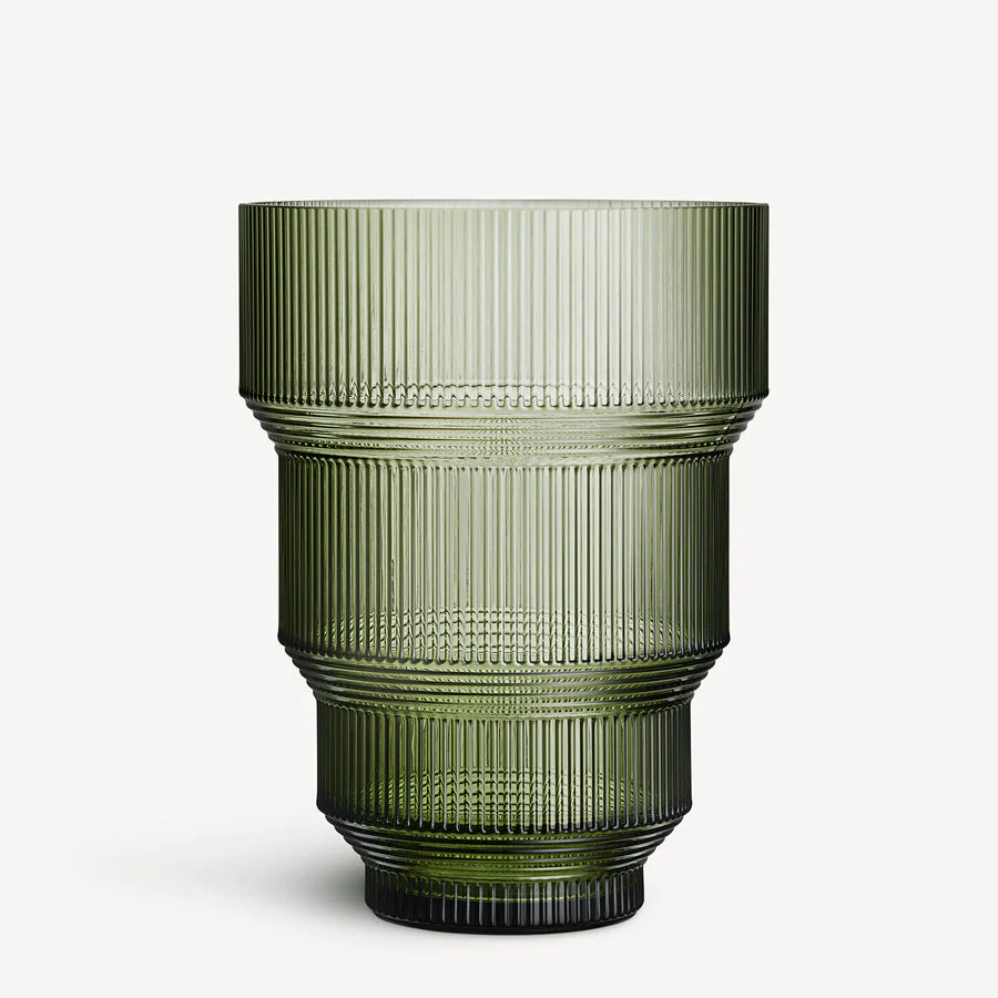 Kosta Boda Pavilion Vase Green Large