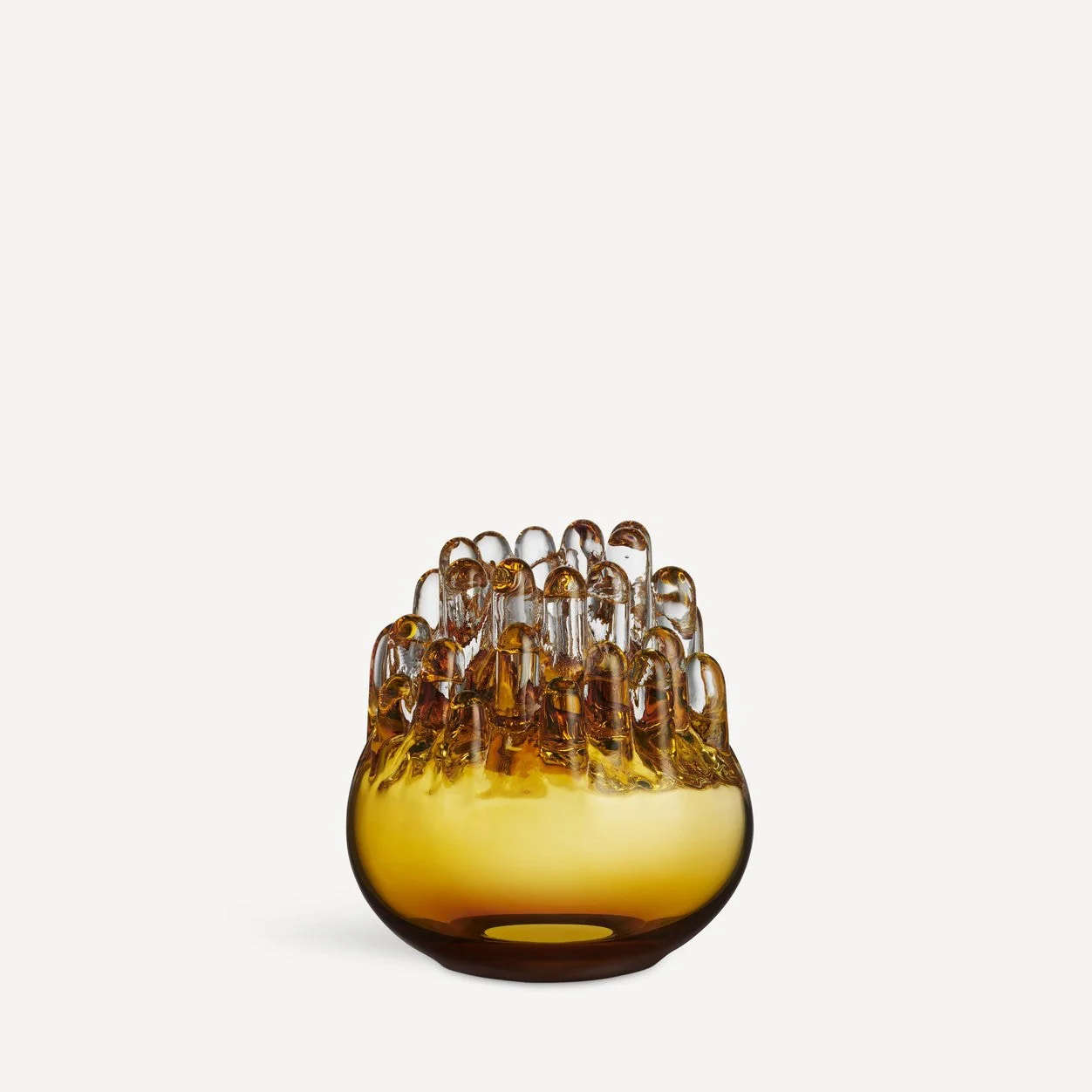 Kosta Boda Polar Amber Medium