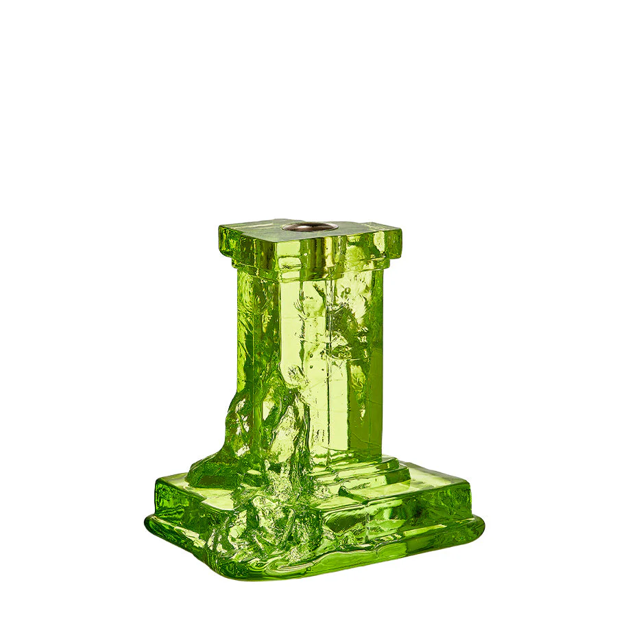 Kosta Boda Rocky Baroque Candlestick Kryptonite Medium - Image 2