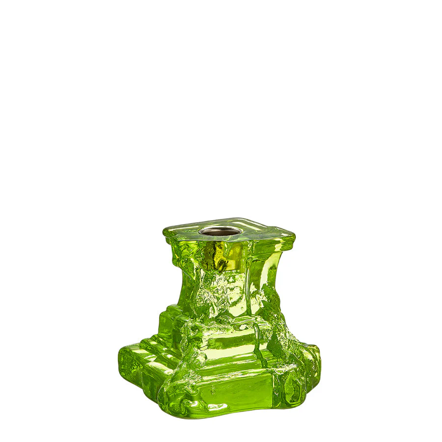 Kosta Boda Rocky Baroque Candlestick Kryptonite Small - Image 2