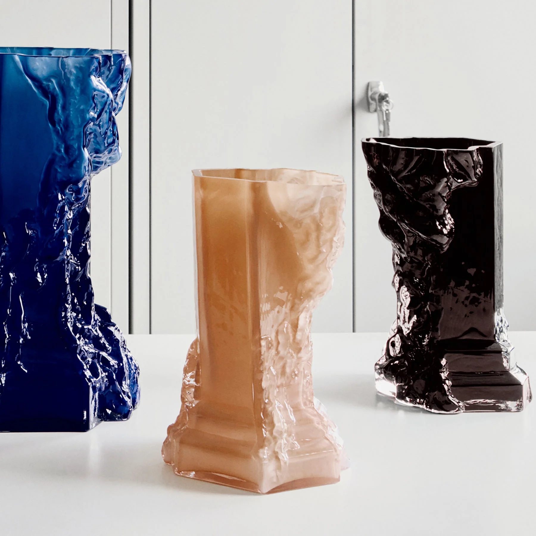 Kosta Boda Rocky Baroque Vase Black Small - Image 5