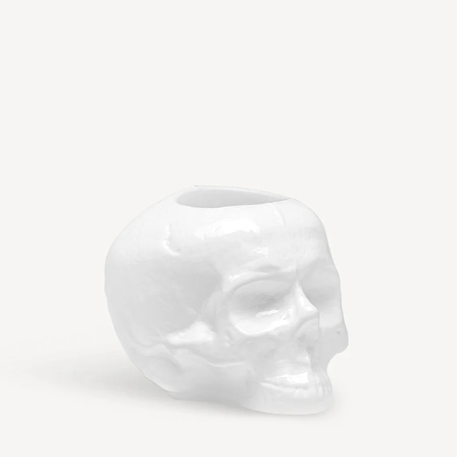 Kosta Boda Still Life Votive Off White