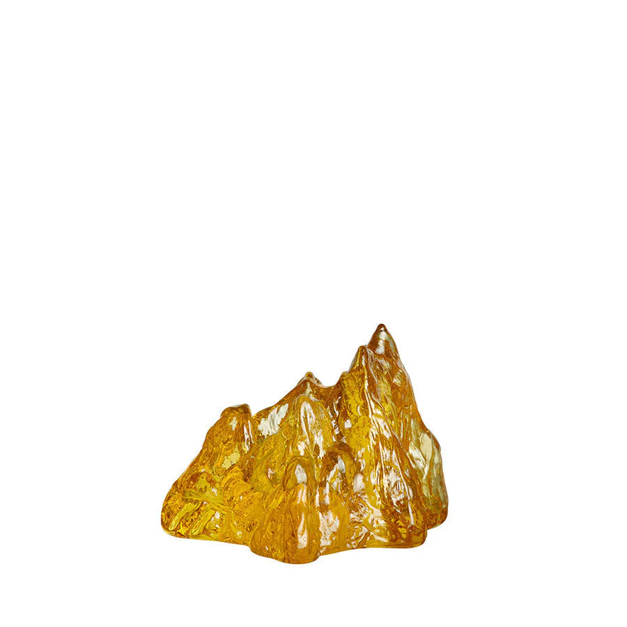 Kosta Boda The Rock Votive Yellow - Image 2