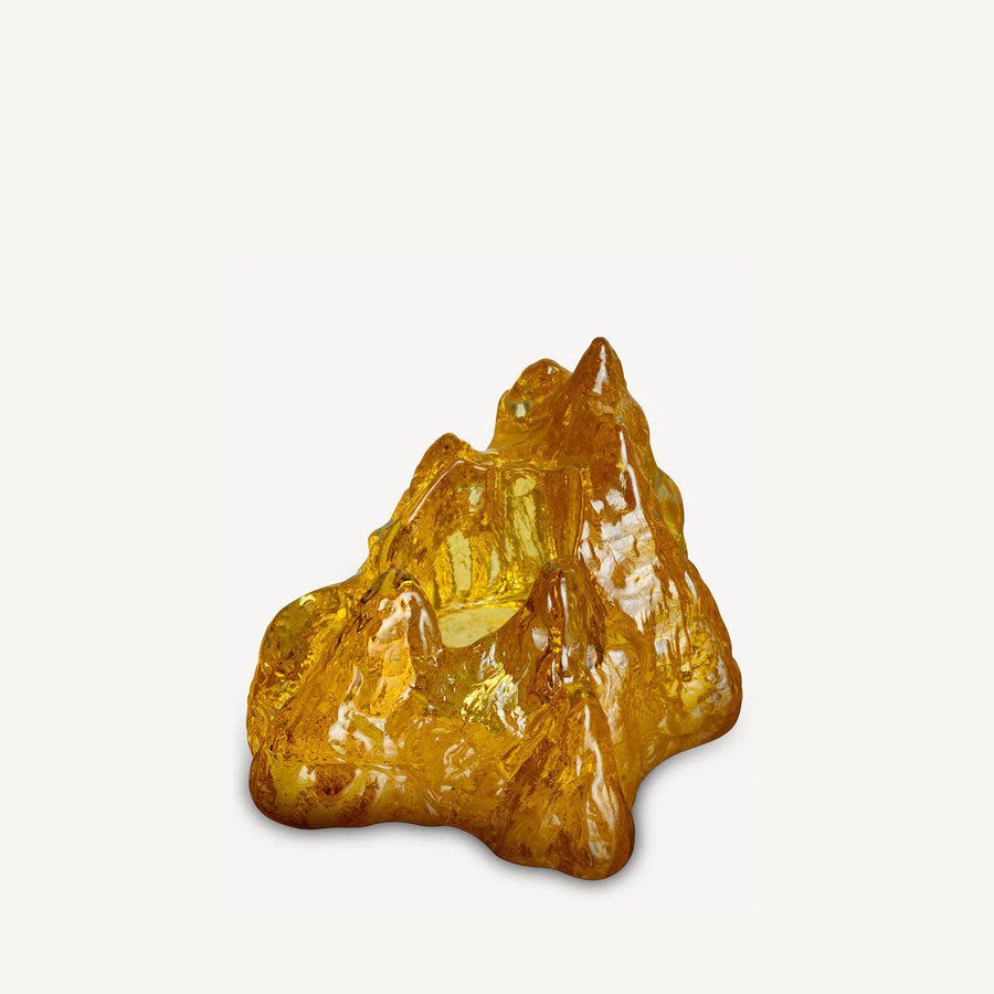 Kosta Boda The Rock Votive Yellow - Image 3