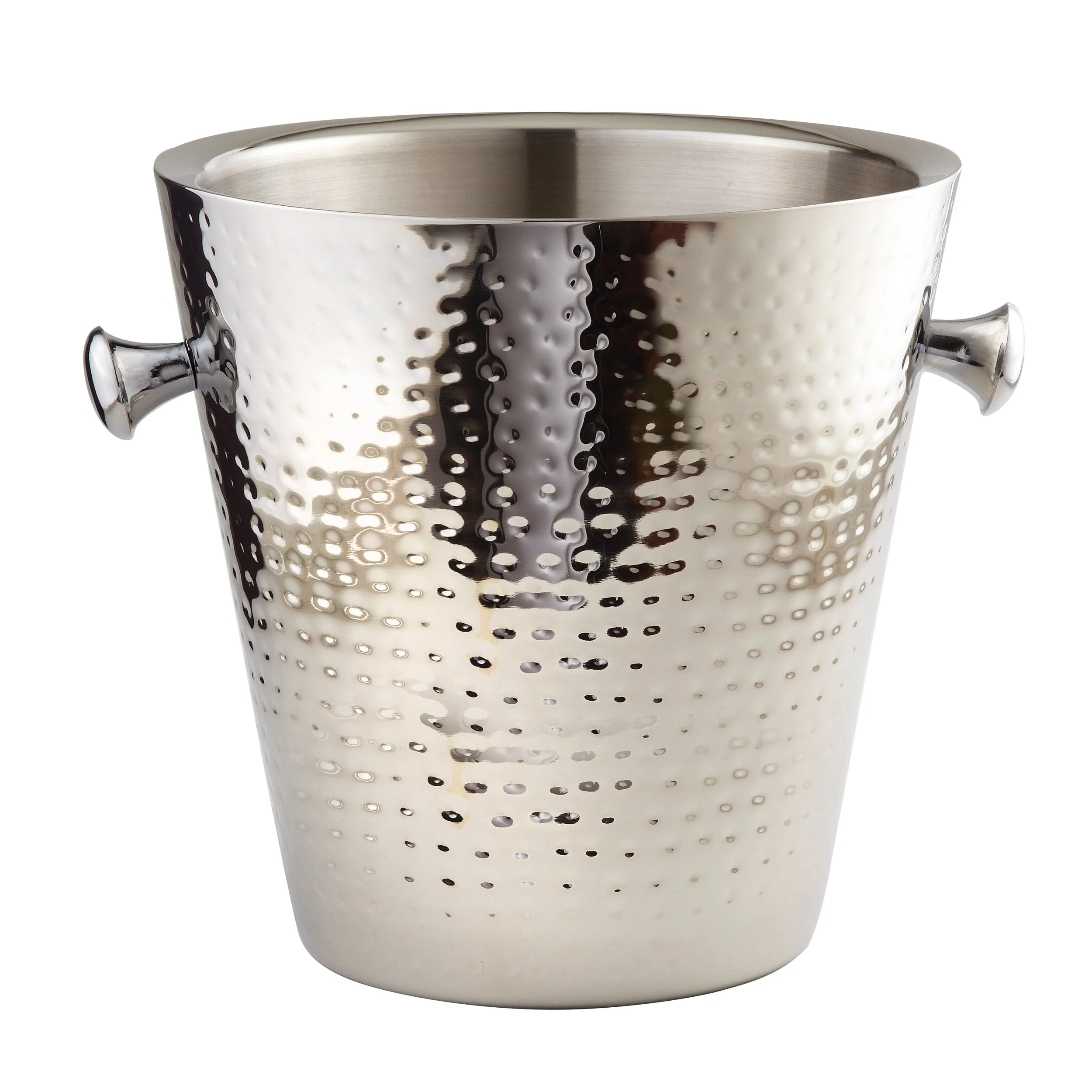 Hammered Doublewall Cooler, 9" Dia x 9" H
