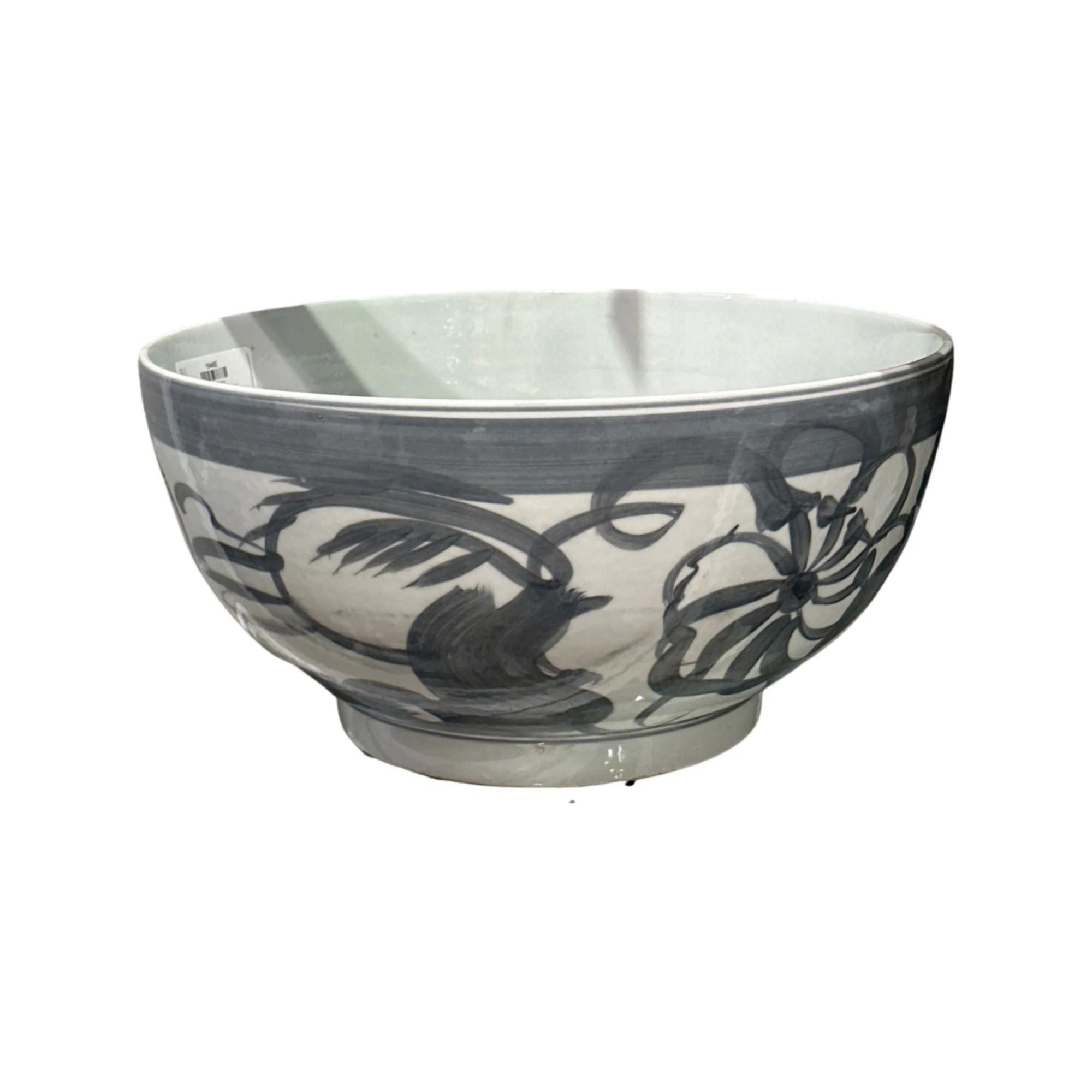 Legend of Asia Black Silla Bowl Twist Flower - Small