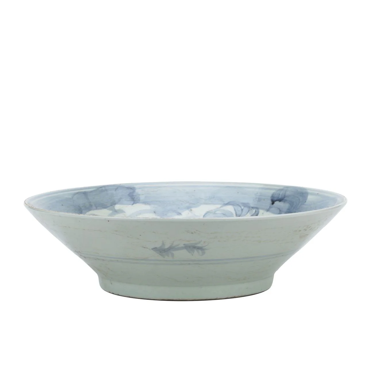 Legend of Asia Blue And White Porcelain Silla Sea Grass Large Plate - Image 2