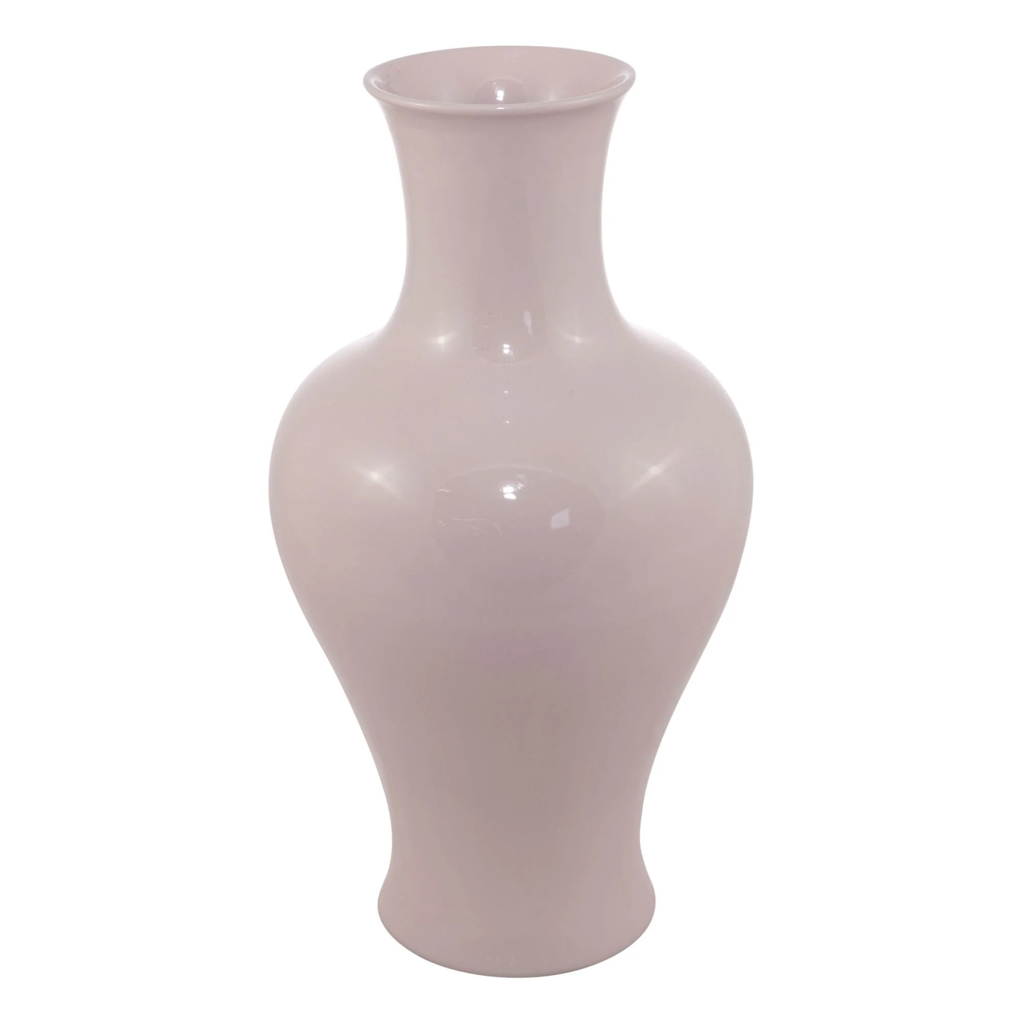 Legend of Asia Blush Pink Fishtail Vase Medium