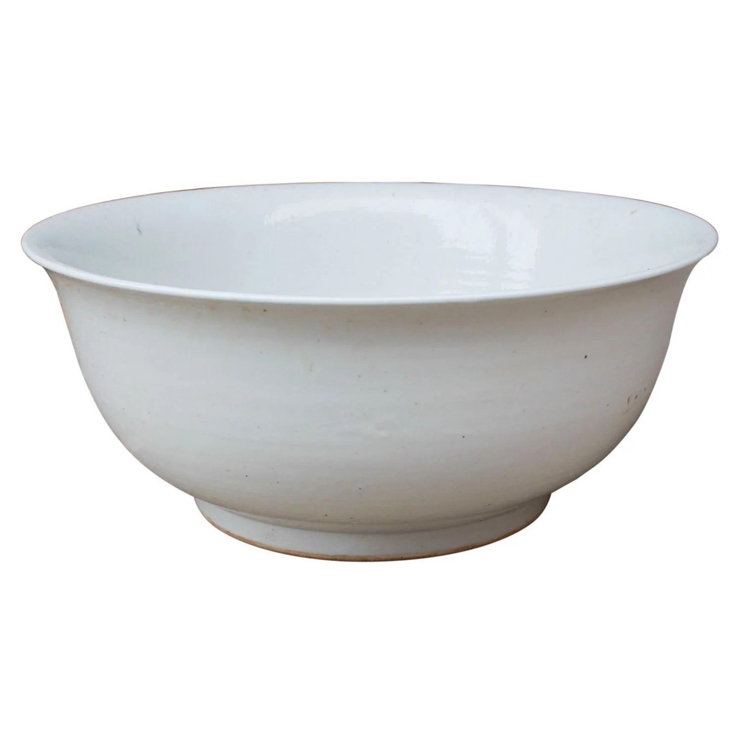 Legend of Asia Busan White Flare-rimmed Large Bowl