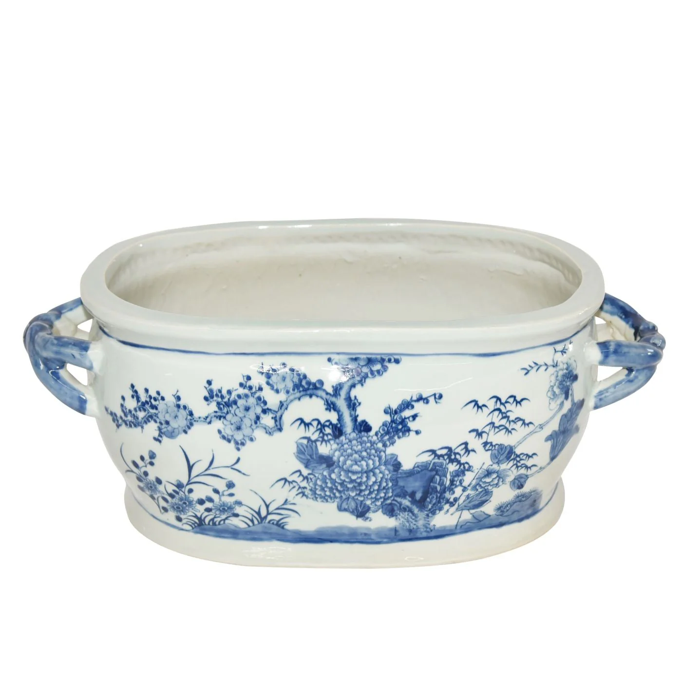 Legend of Asia BW Four Season Porcelain Foot Bath Planter - Image 3