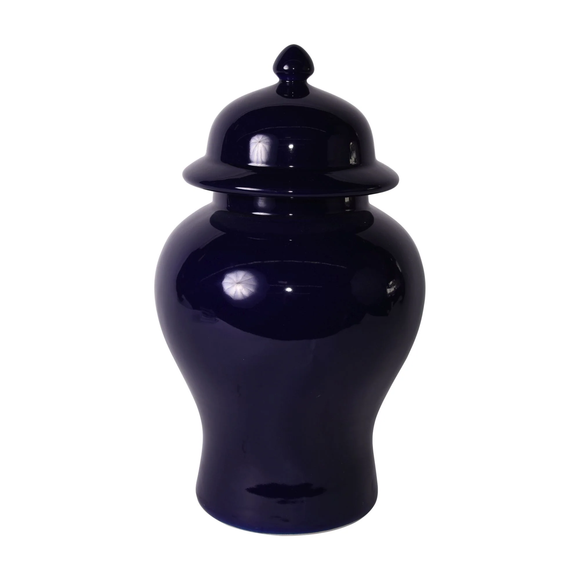 Legend of Asia Cobalt Blue Temple Jar - M