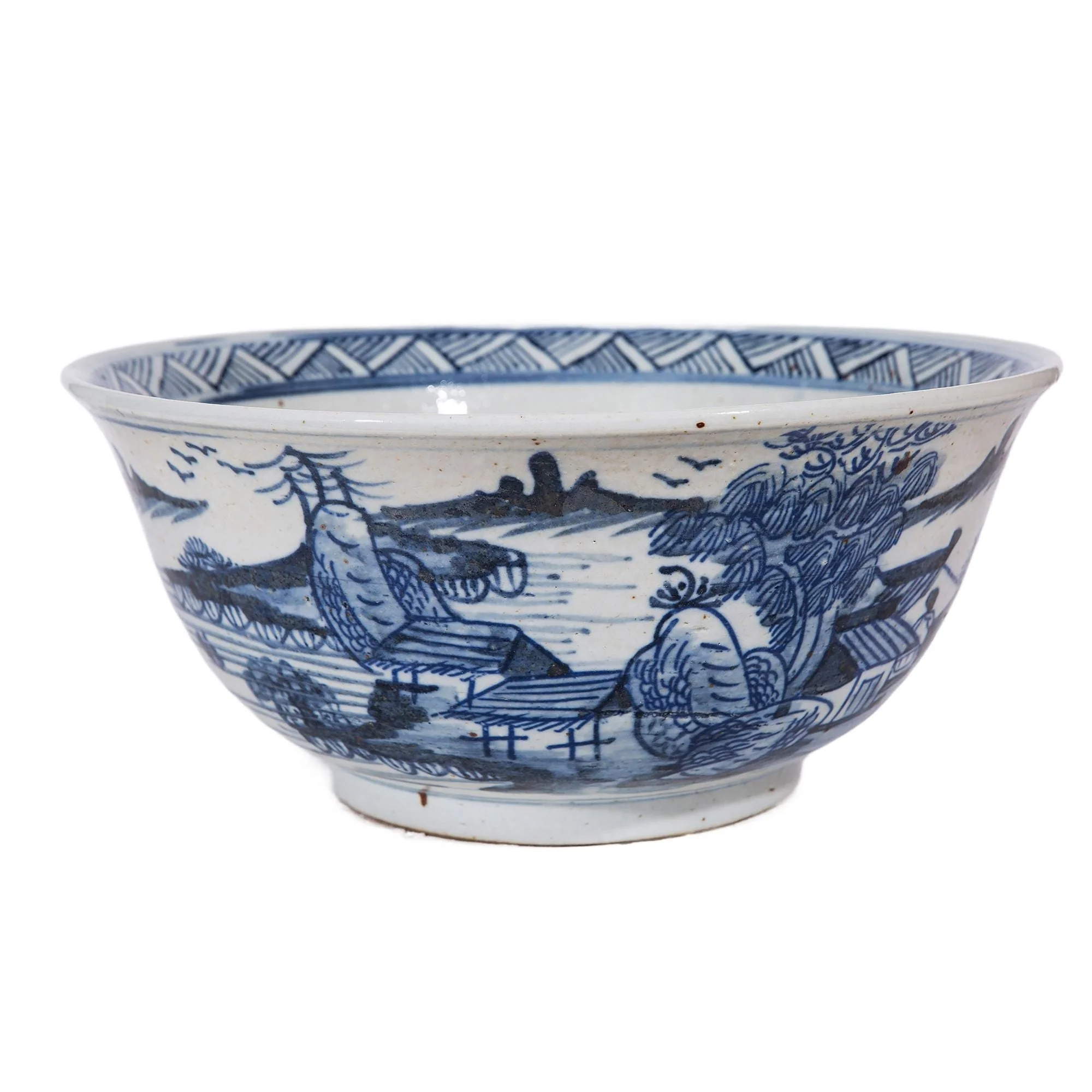 Legend of Asia Dynasty Bowl Landscape Motif