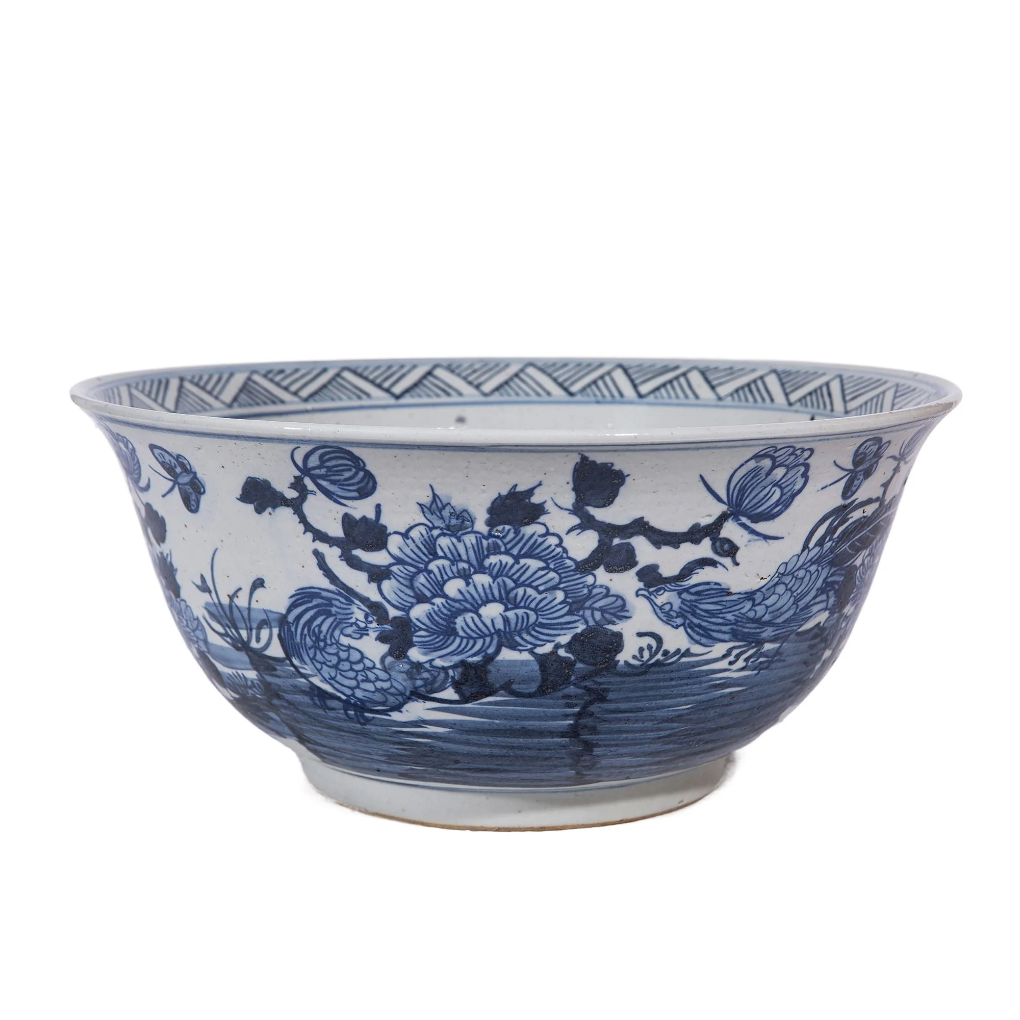 Legend of Asia Dynasty Bowl Phoenix & Peony Motif