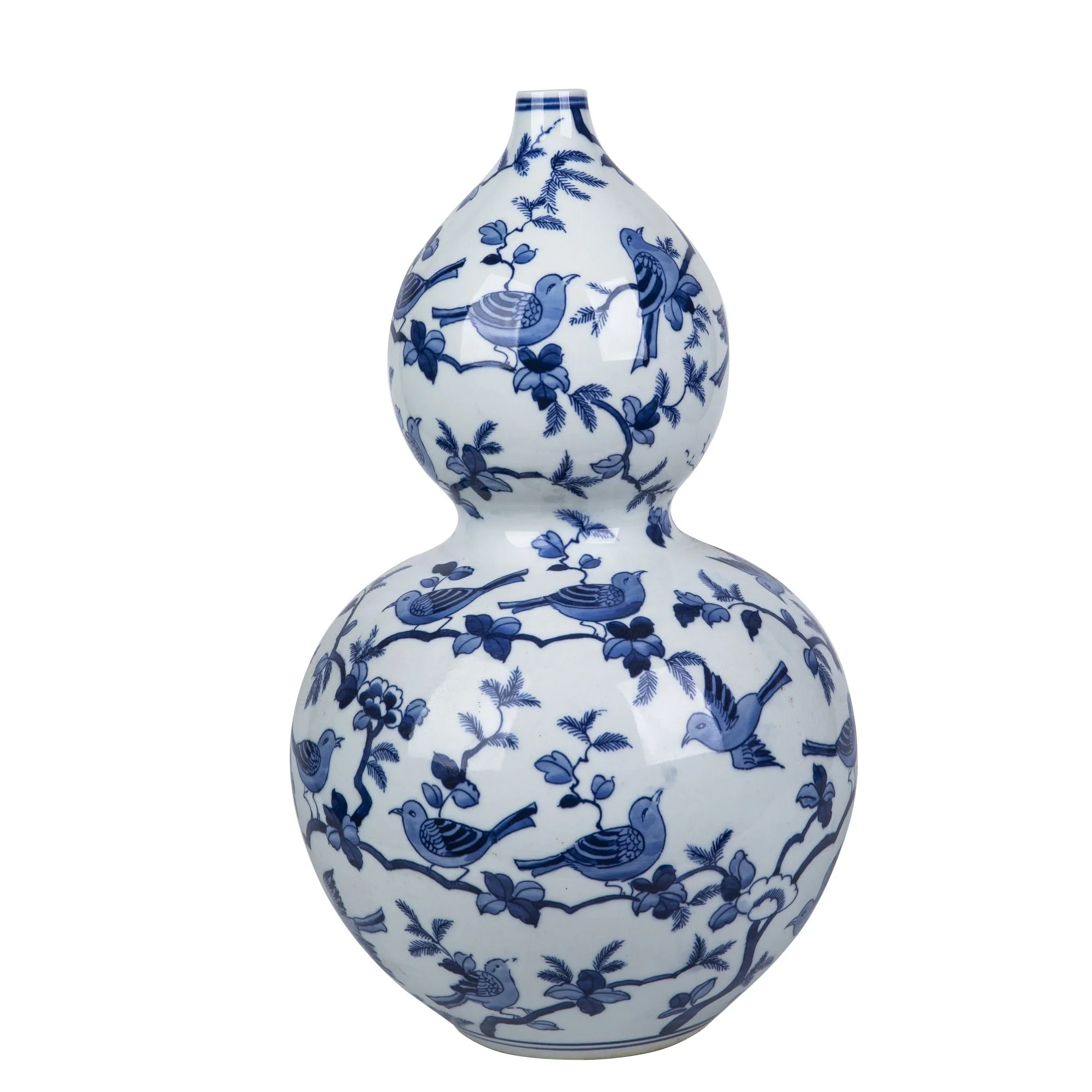 Legend of Asia Flock Of Birds Gourd Vase
