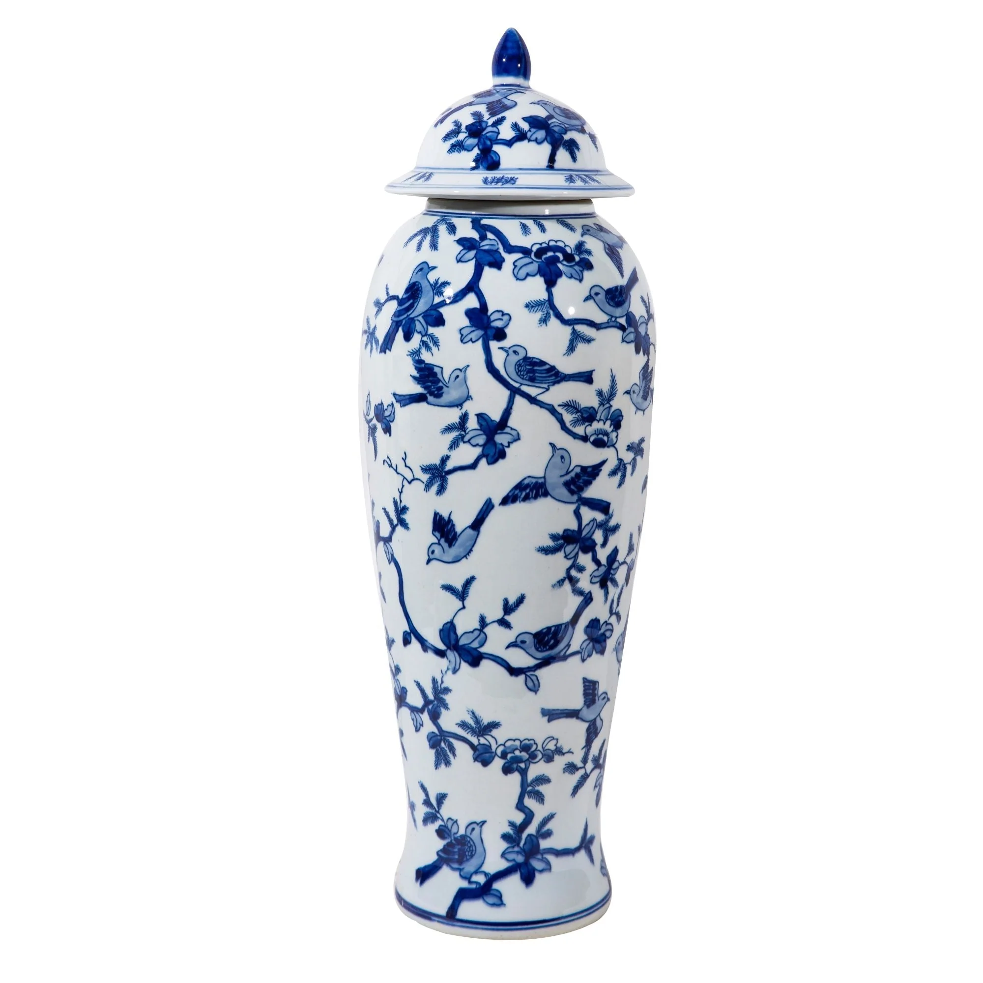 Legend of Asia Flock Of Birds Tall Jar