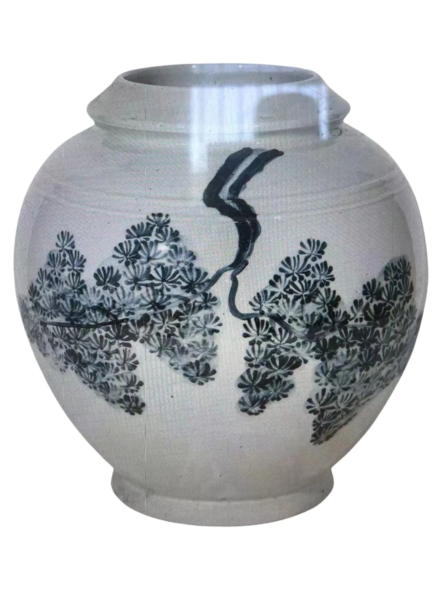 Legend of Asia Indigo Blue Small Pine Jar