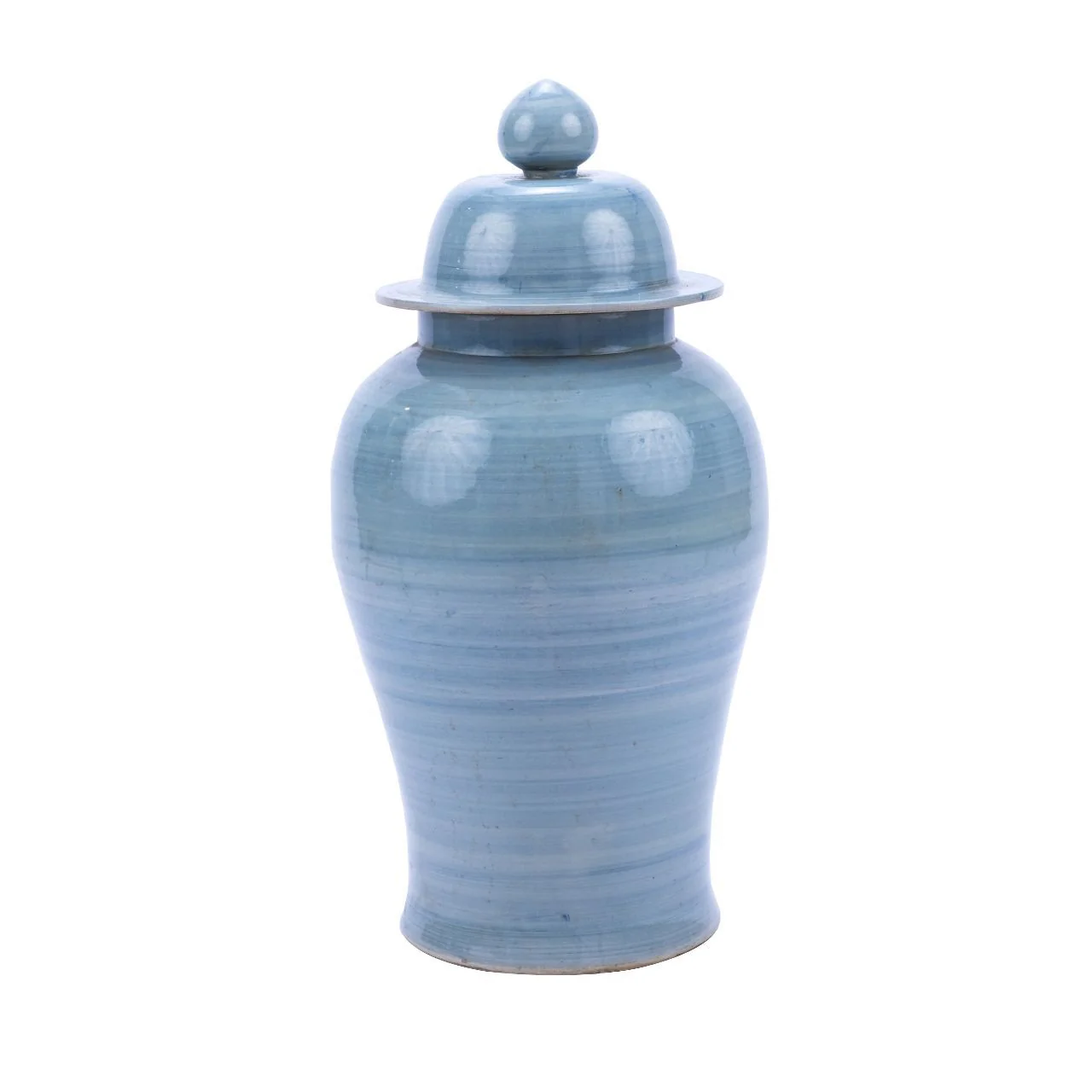 Legend of Asia Lake Blue Temple Jar Large