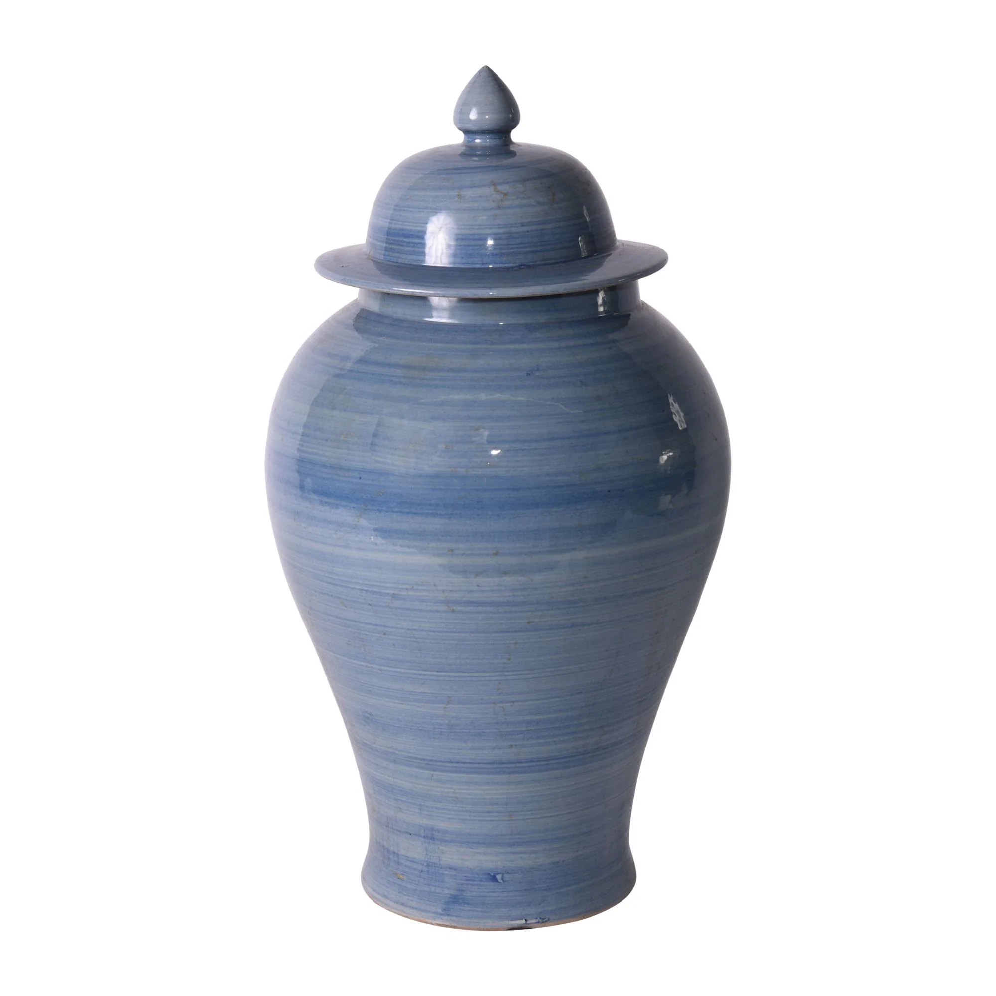 Legend of Asia Lake Blue Temple Jar Small