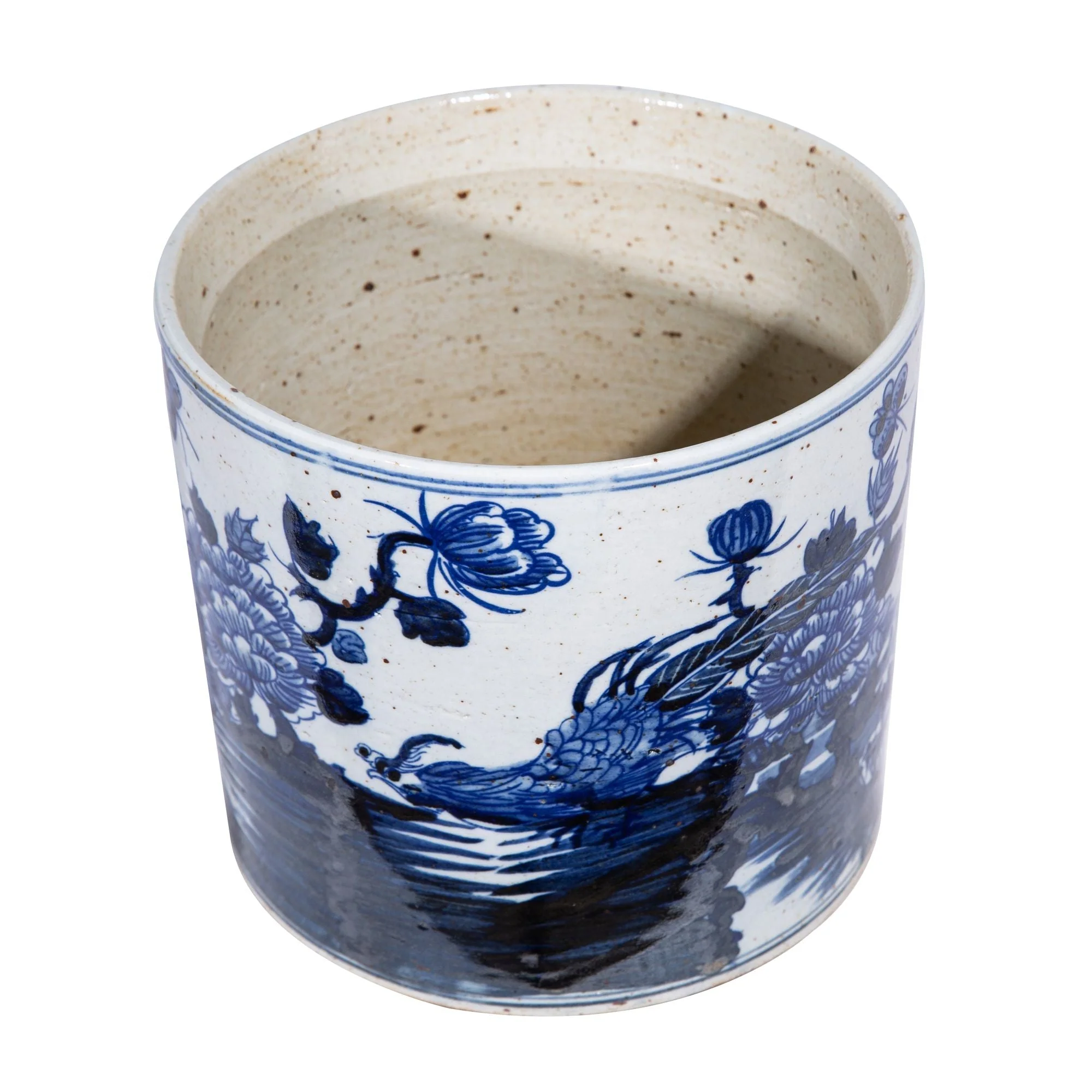 Legend of Asia Large Dynasty Orchid Pot Floral Birds - Image 3