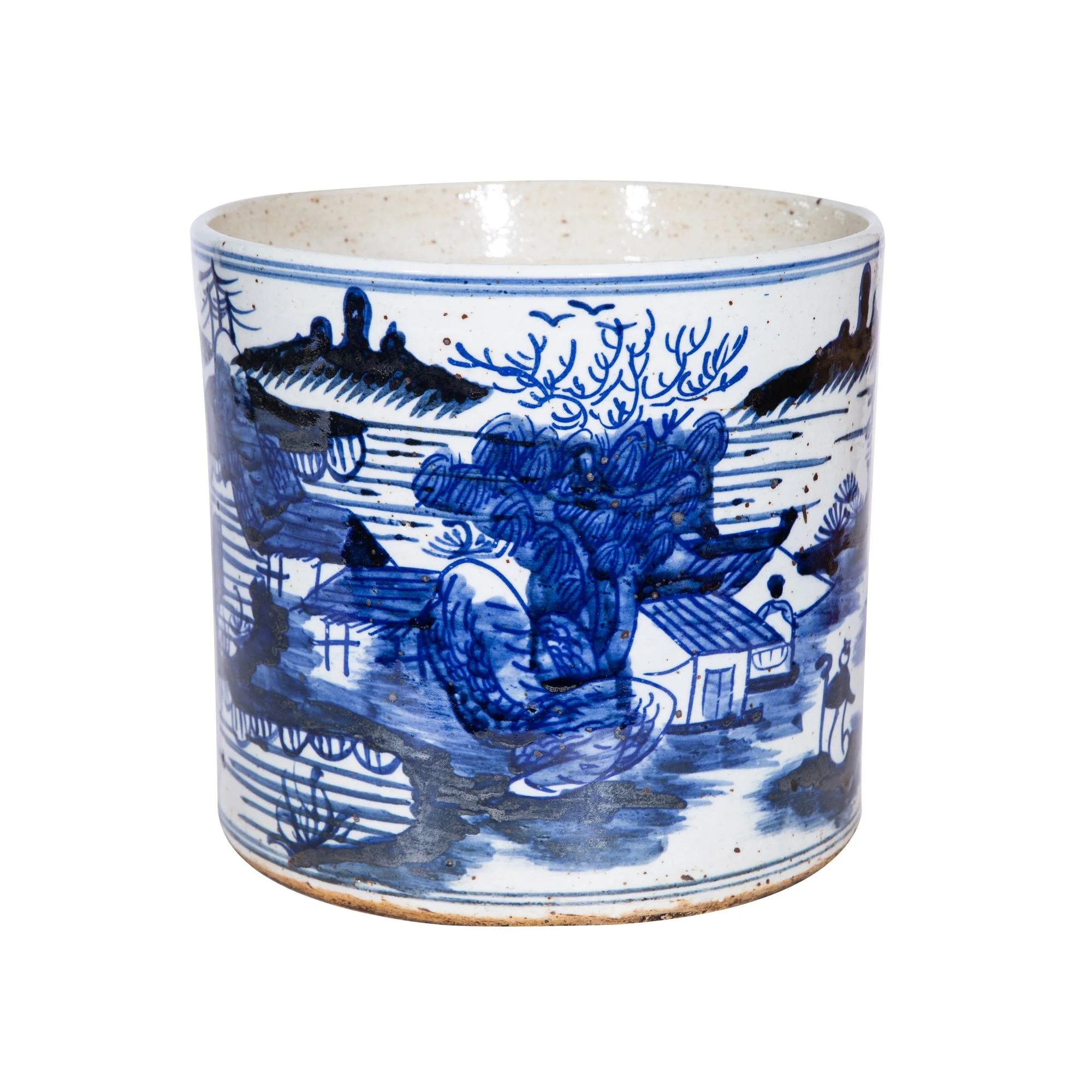 Legend of Asia Large Dynasty Orchid Pot Landscape