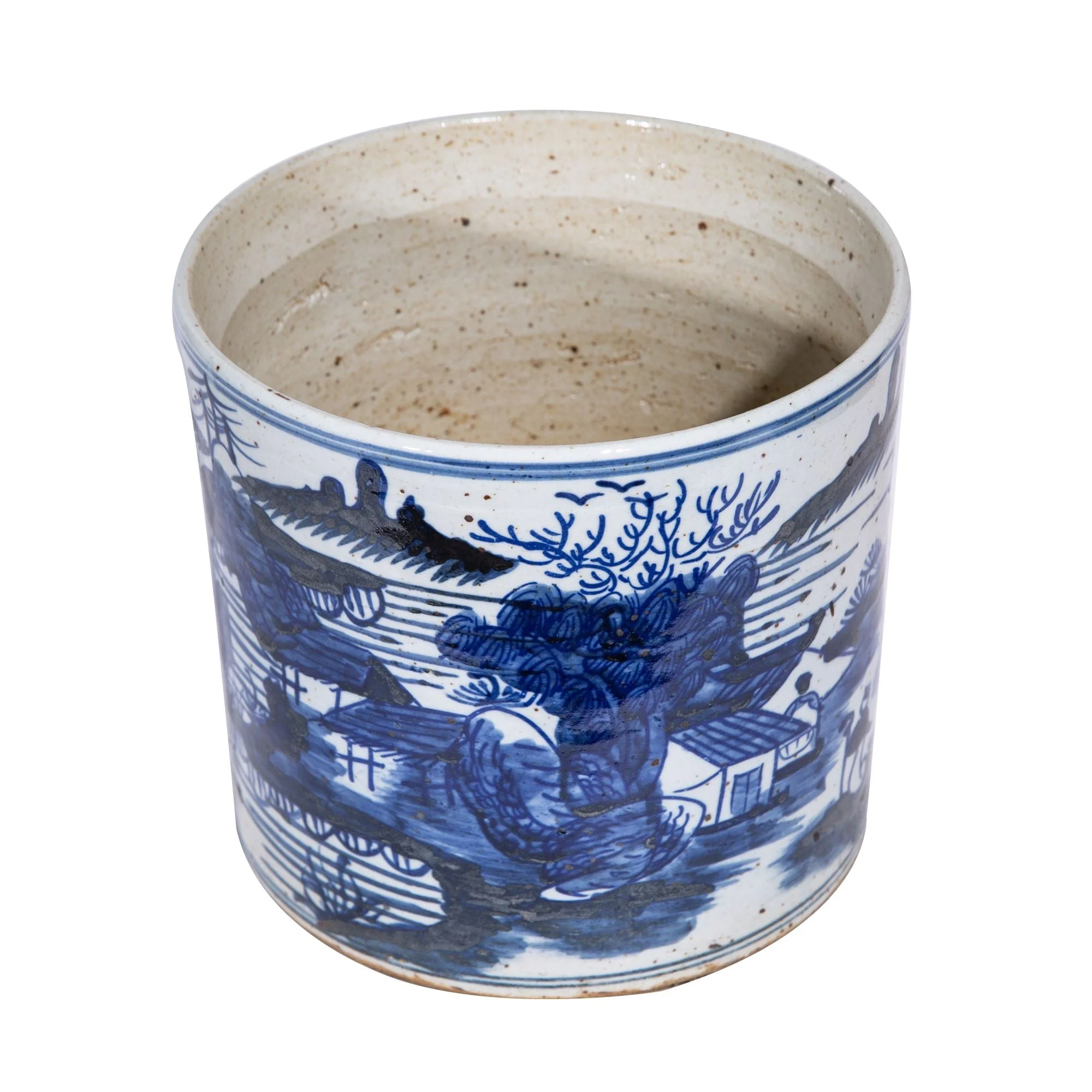 Legend of Asia Large Dynasty Orchid Pot Landscape - Image 2