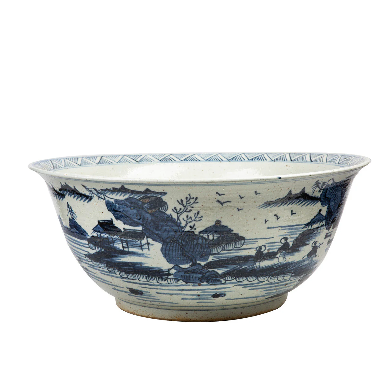 Legend of Asia Large Dynasty Porcelain Bowl Floral Bird Motif - Image 2
