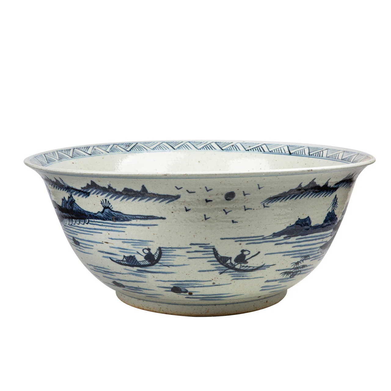 Legend of Asia Large Dynasty Porcelain Bowl Floral Bird Motif - Image 3