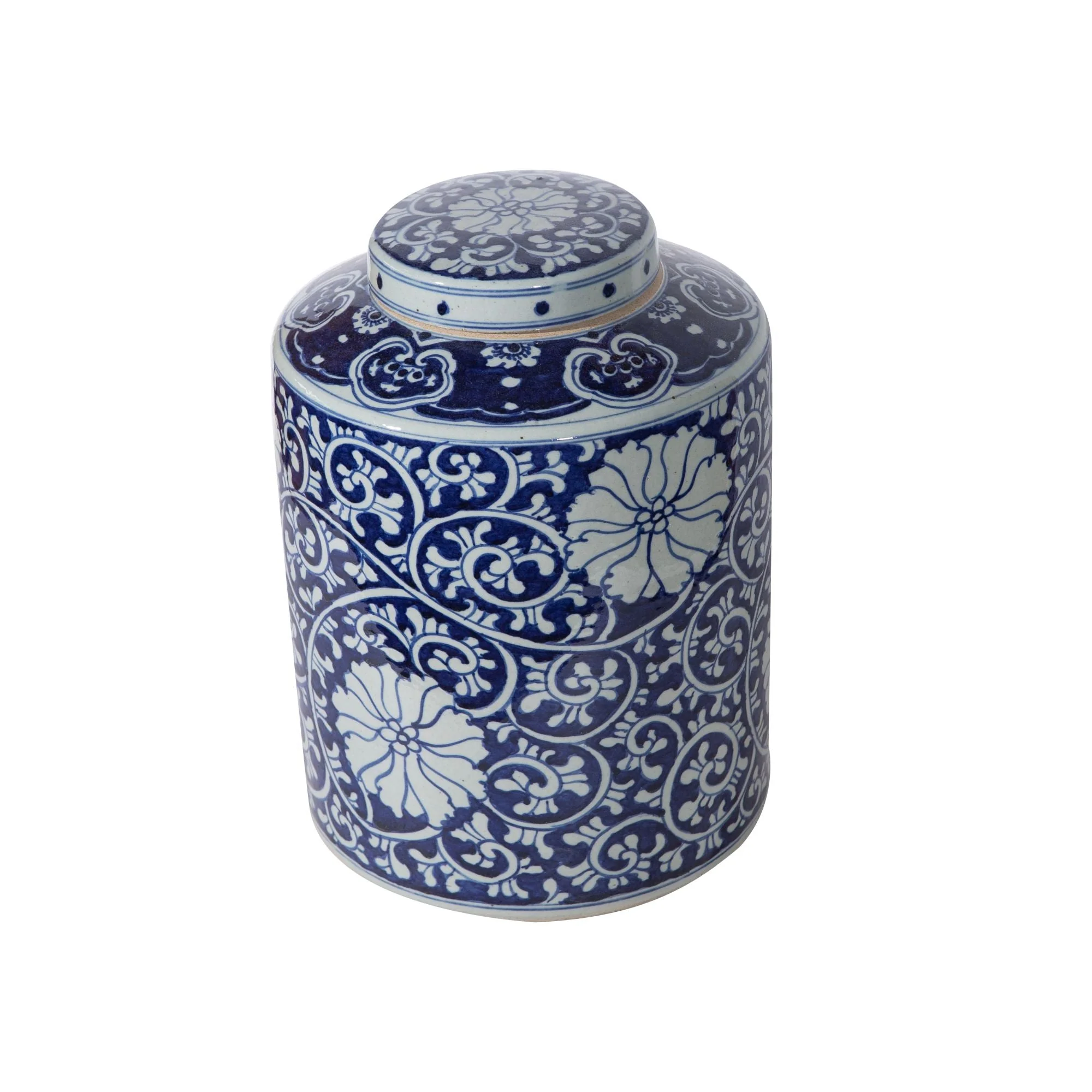 Legend of Asia Large Dynasty Tea Jar Twisted Lotus - Image 2