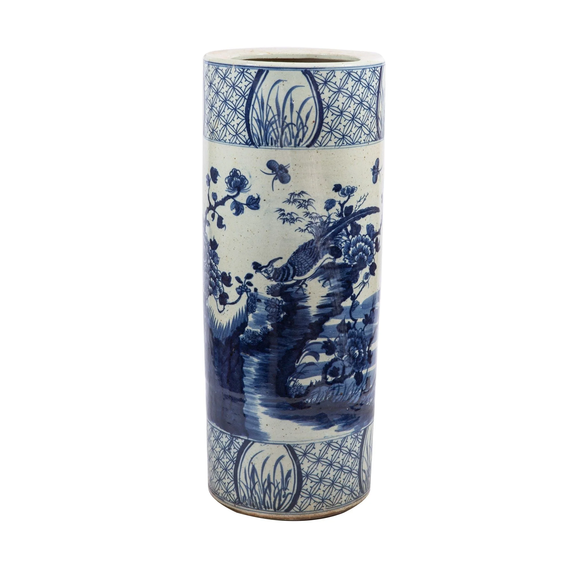 Legend of Asia Large Dynasty Umbrella Stand Floral Birds