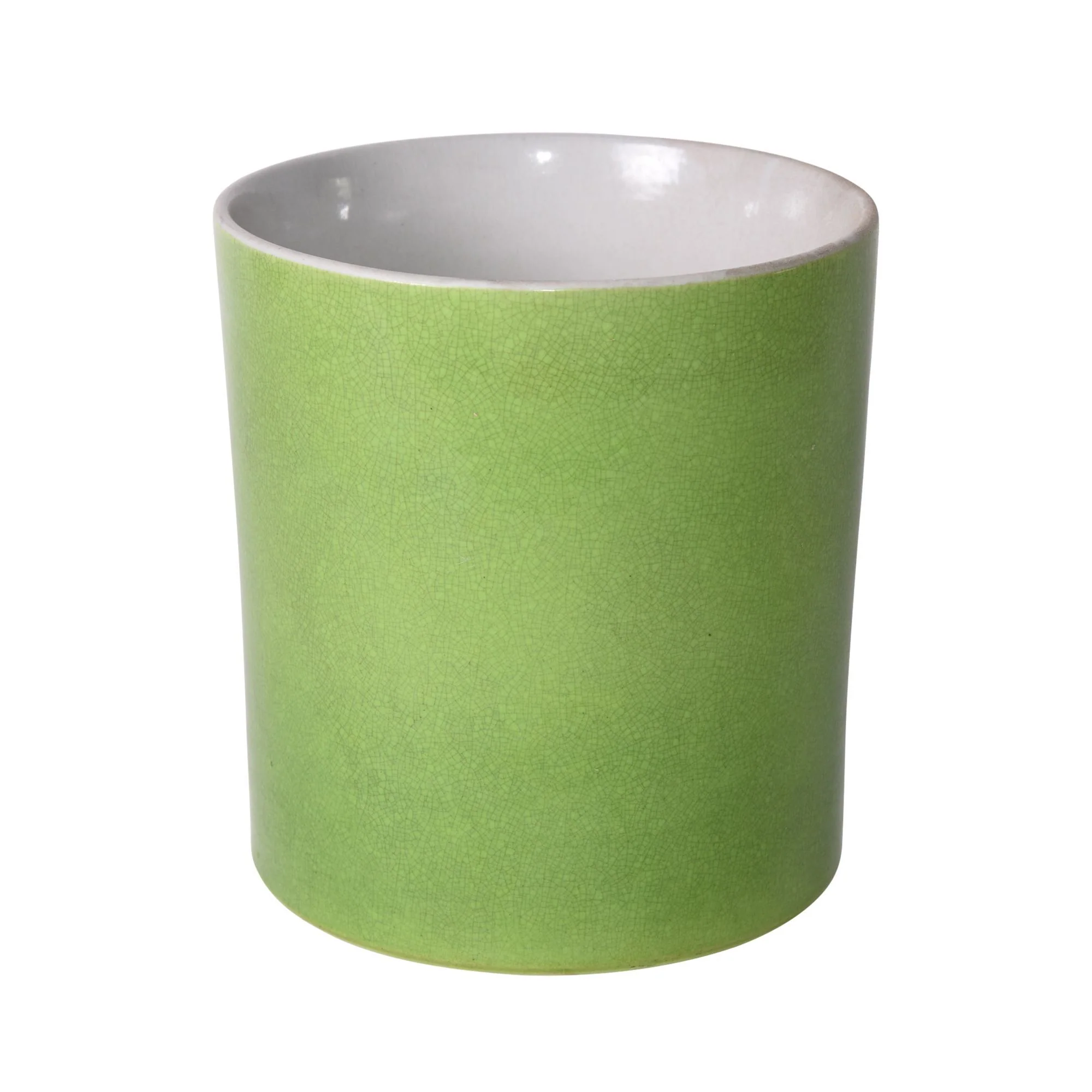 Legend of Asia Lime Green Porcelain Orchid Pot