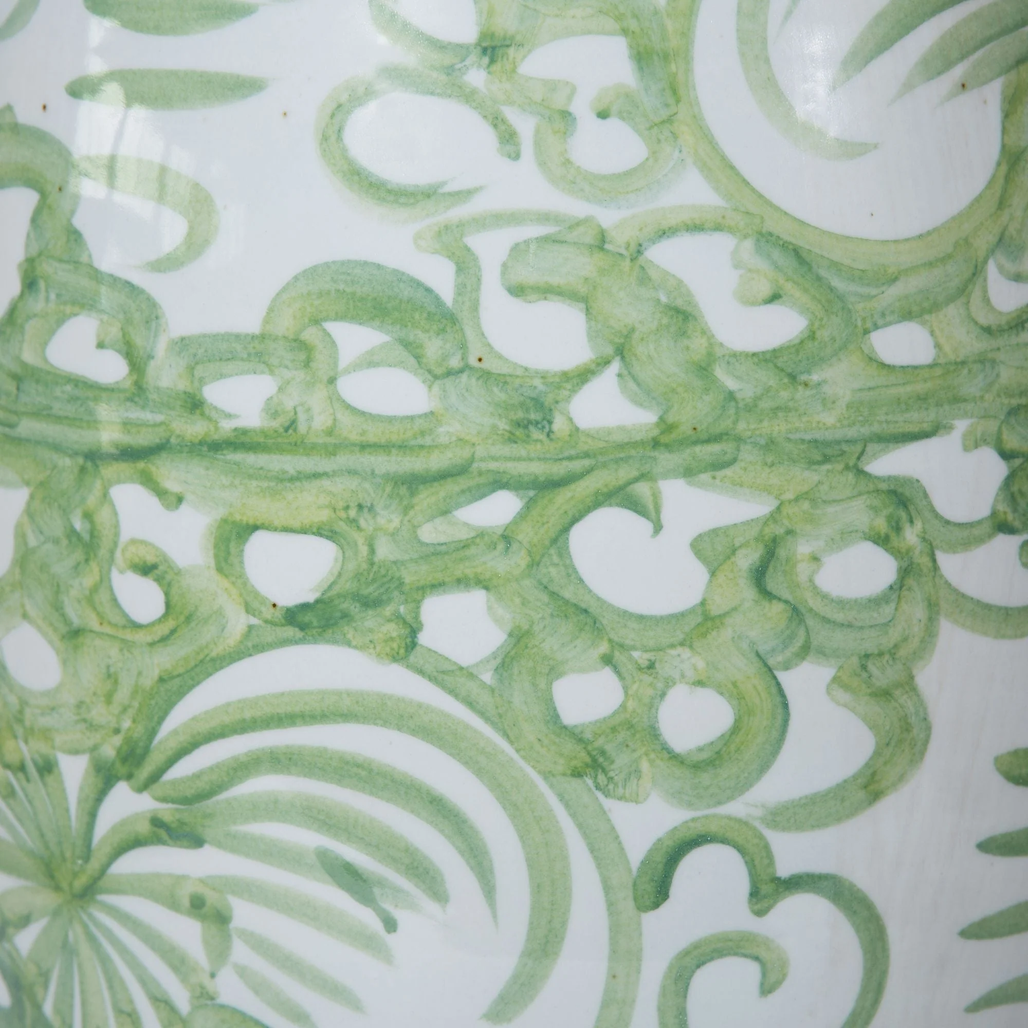 Legend of Asia Mint Green Garden Stool Twist Flower - Image 3