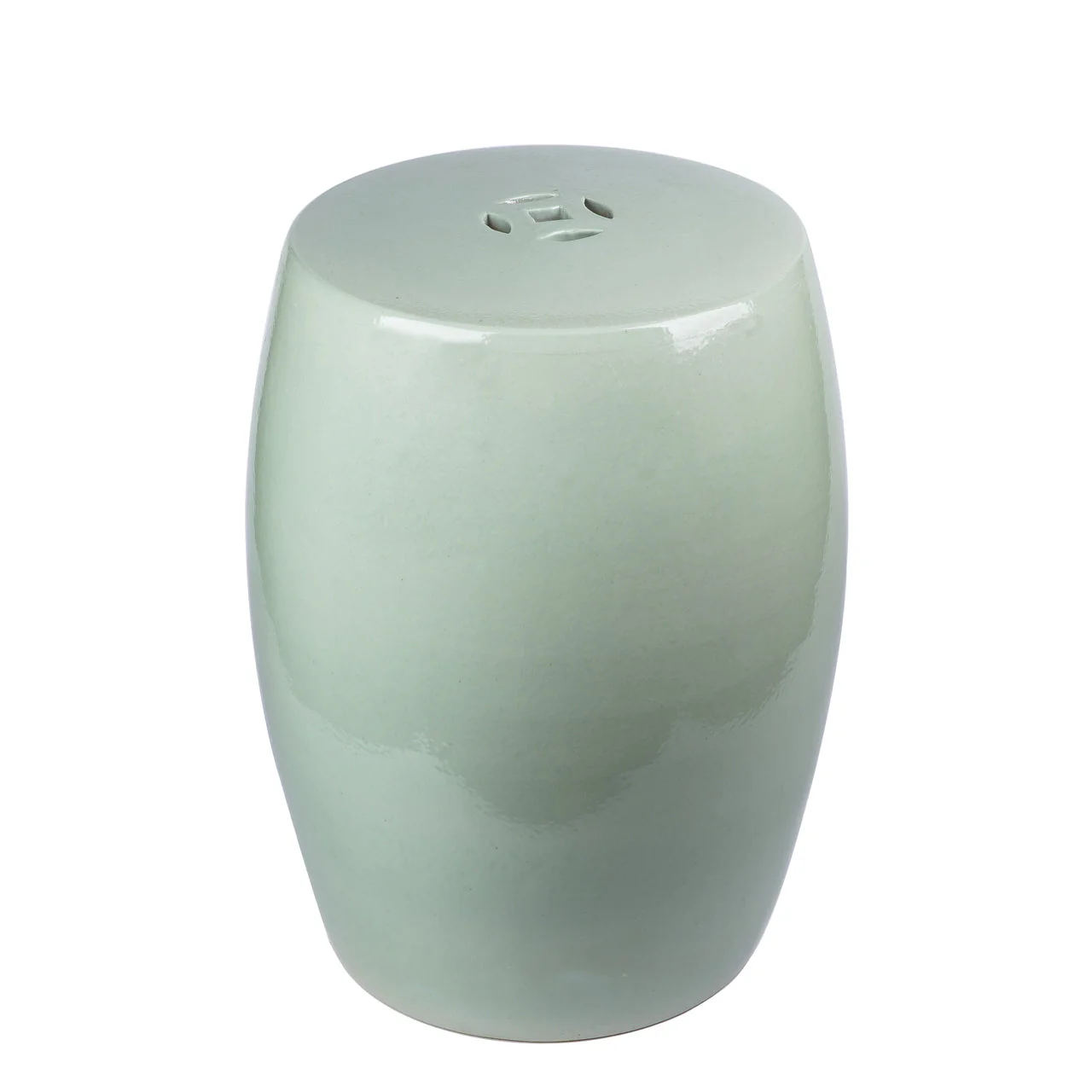 Legend of Asia Mint Green Village Garden Stool