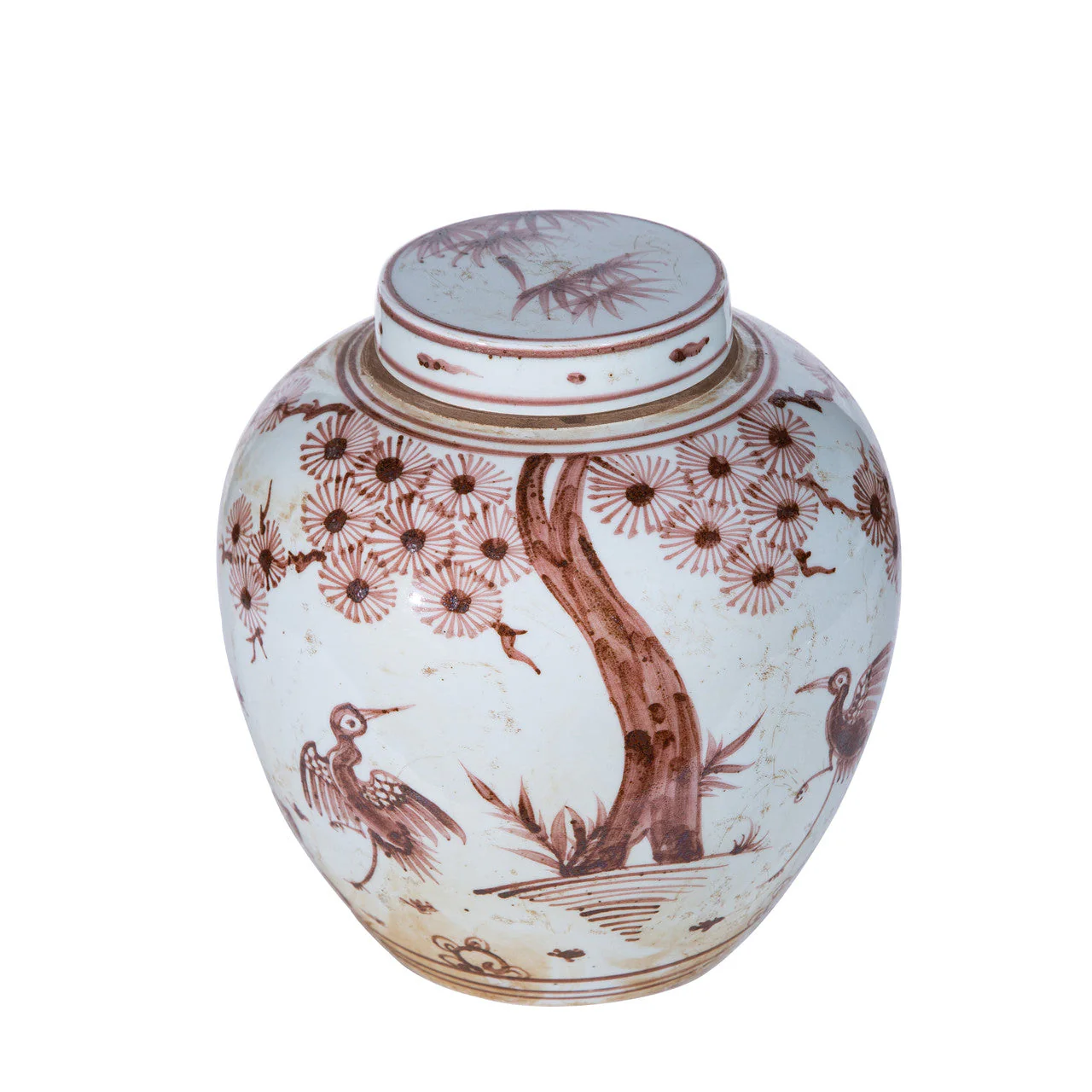 Legend of Asia Moka Melon Jar Pine Crane Moif - Image 2