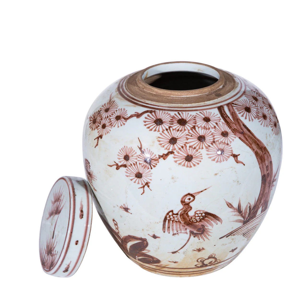 Legend of Asia Moka Melon Jar Pine Crane Moif - Image 3