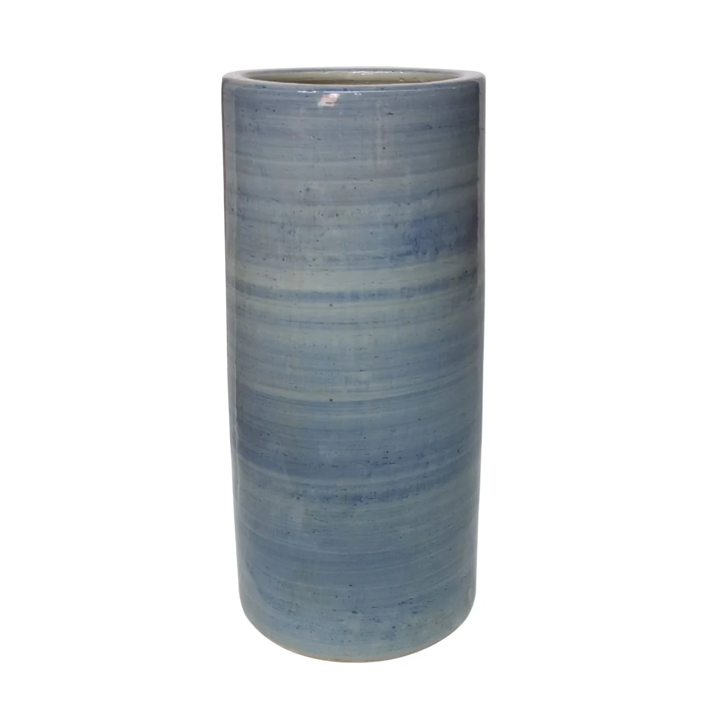 Legend of Asia Porcelain Umbrella Vase - Denim Blue