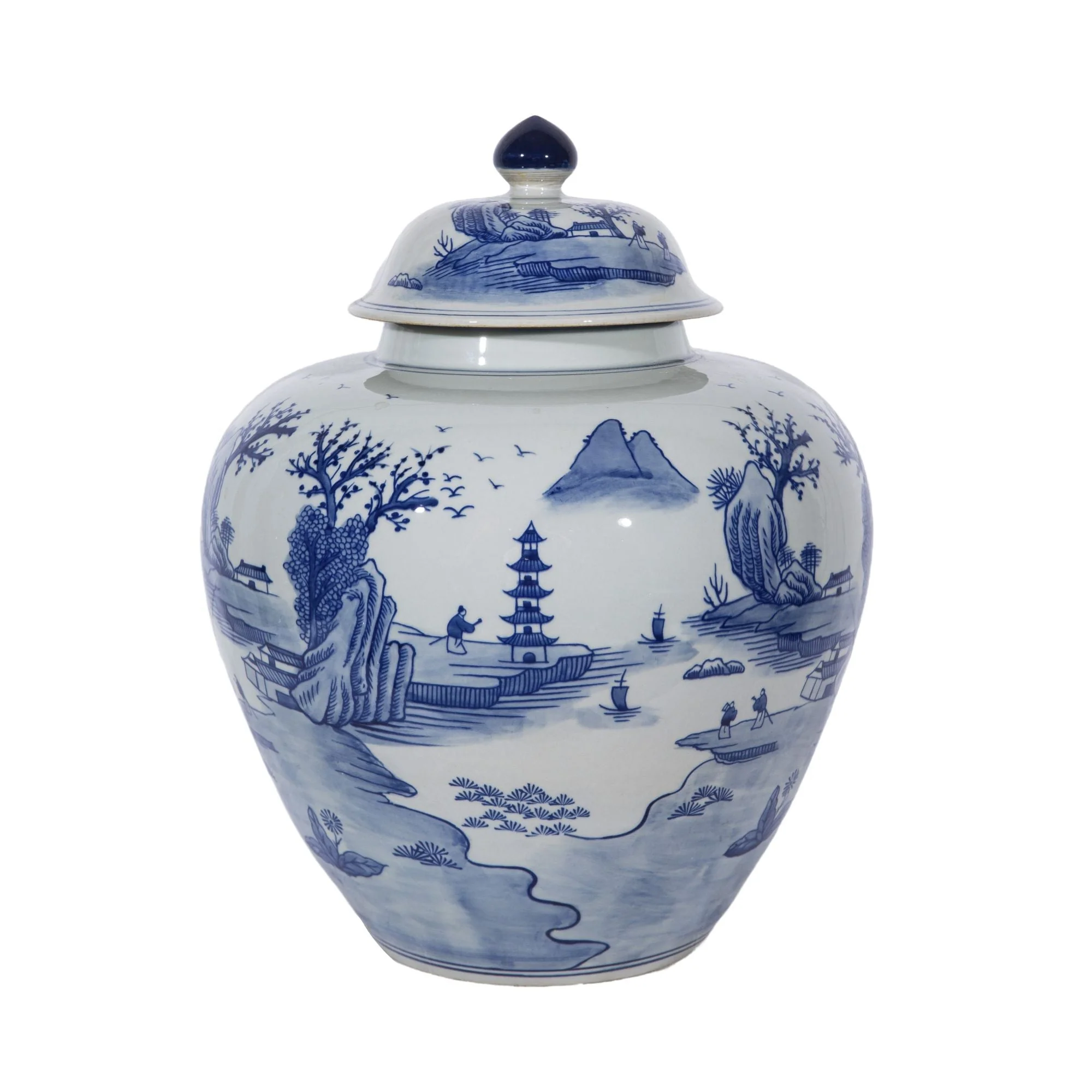 Legend of Asia Riverside Pagoda General Jar