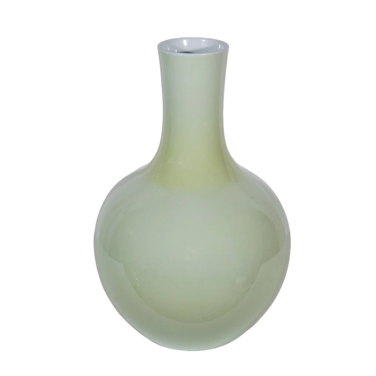 Legend of Asia Spring Green Globular Vase Medium