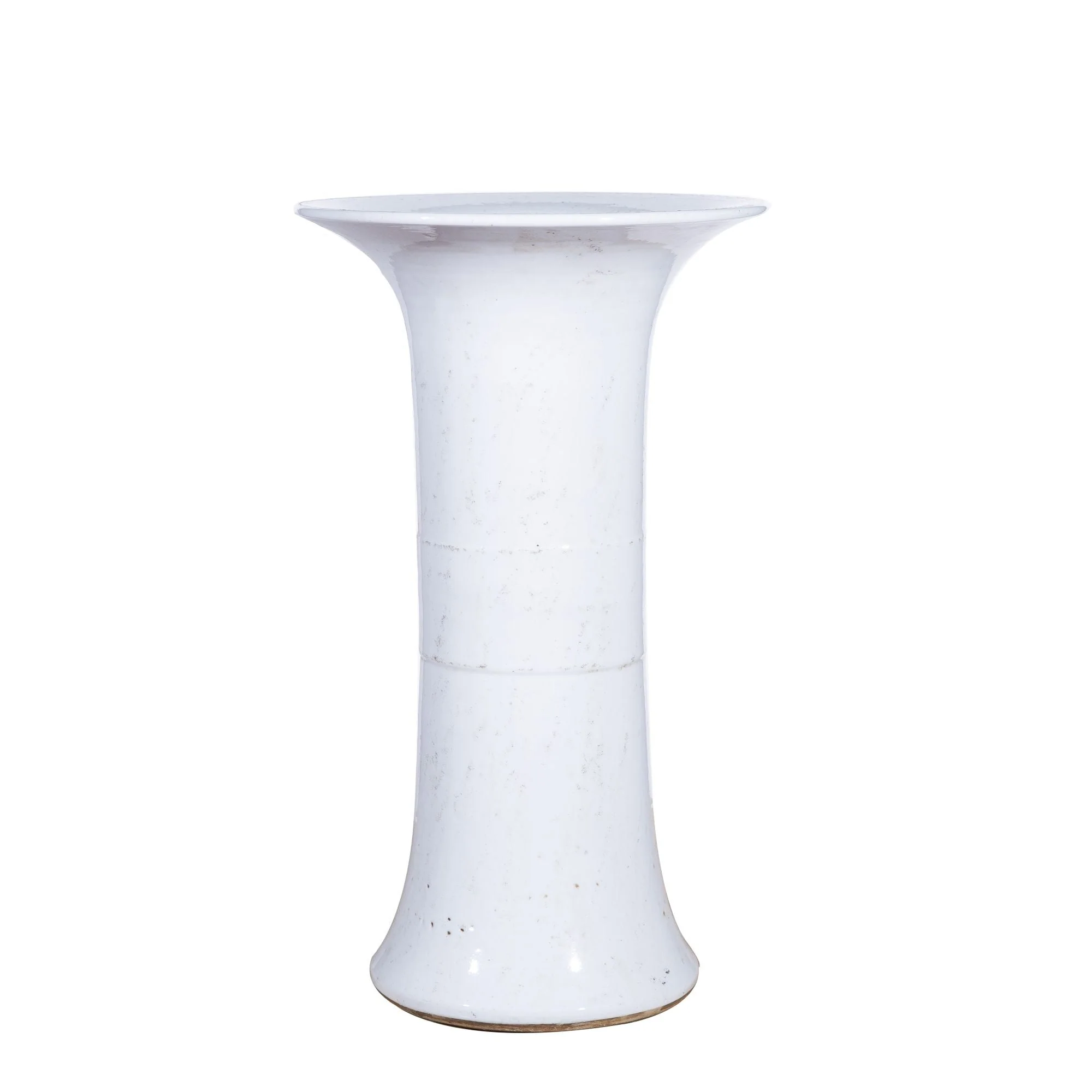 Legend of Asia Village White Bouquet Vase Short - Image 2