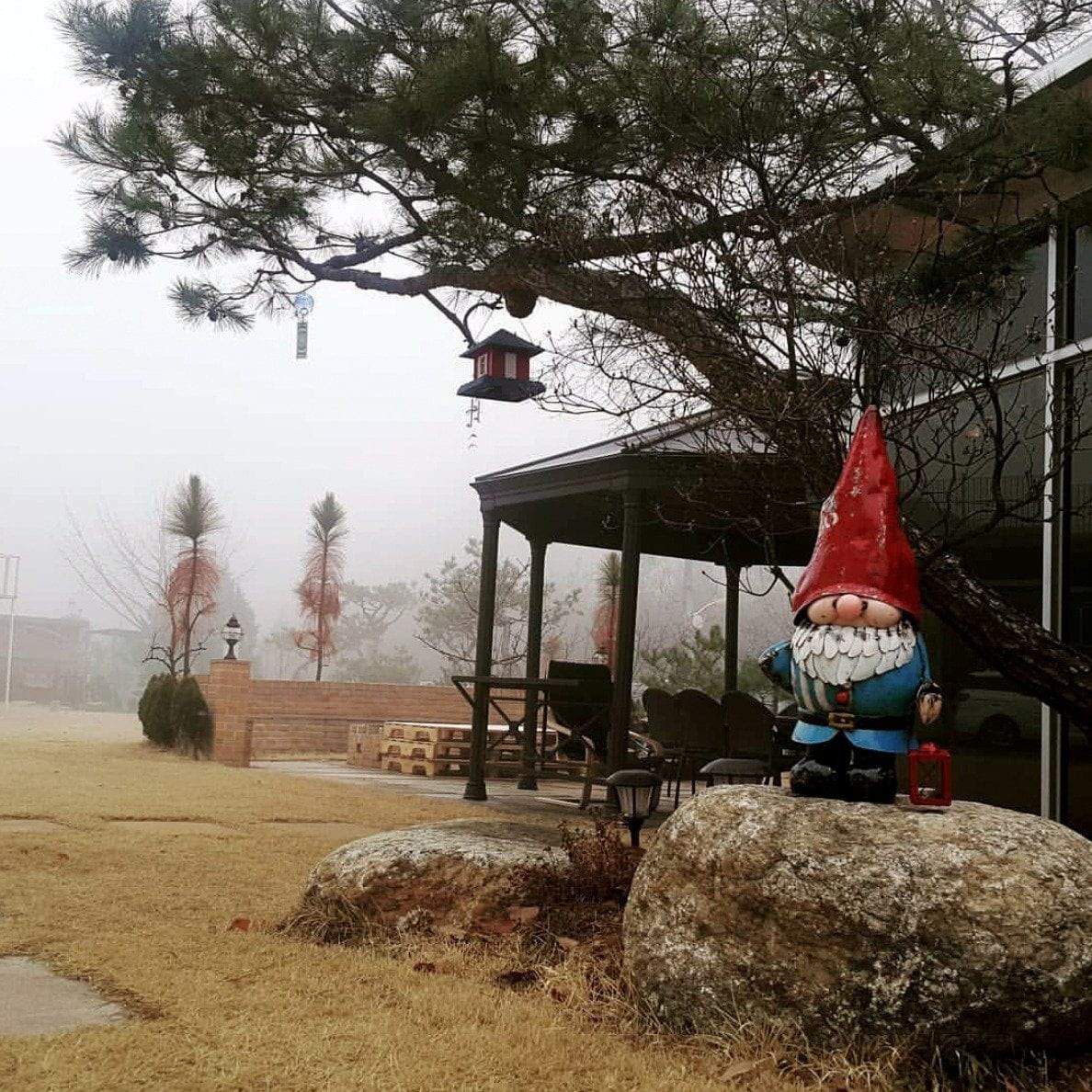 Think Outside Lionel Gnome with Lamp - E15002 - Image 2