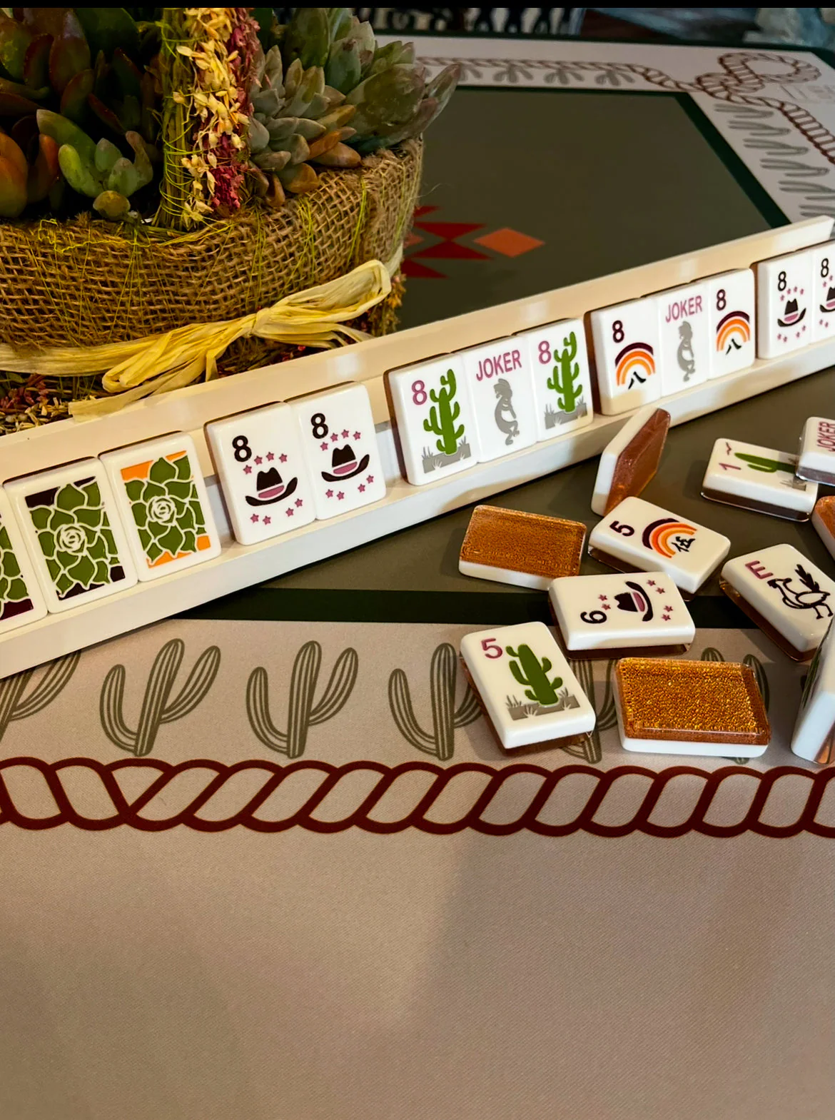 Western Luxe Mahjong Set - Image 11