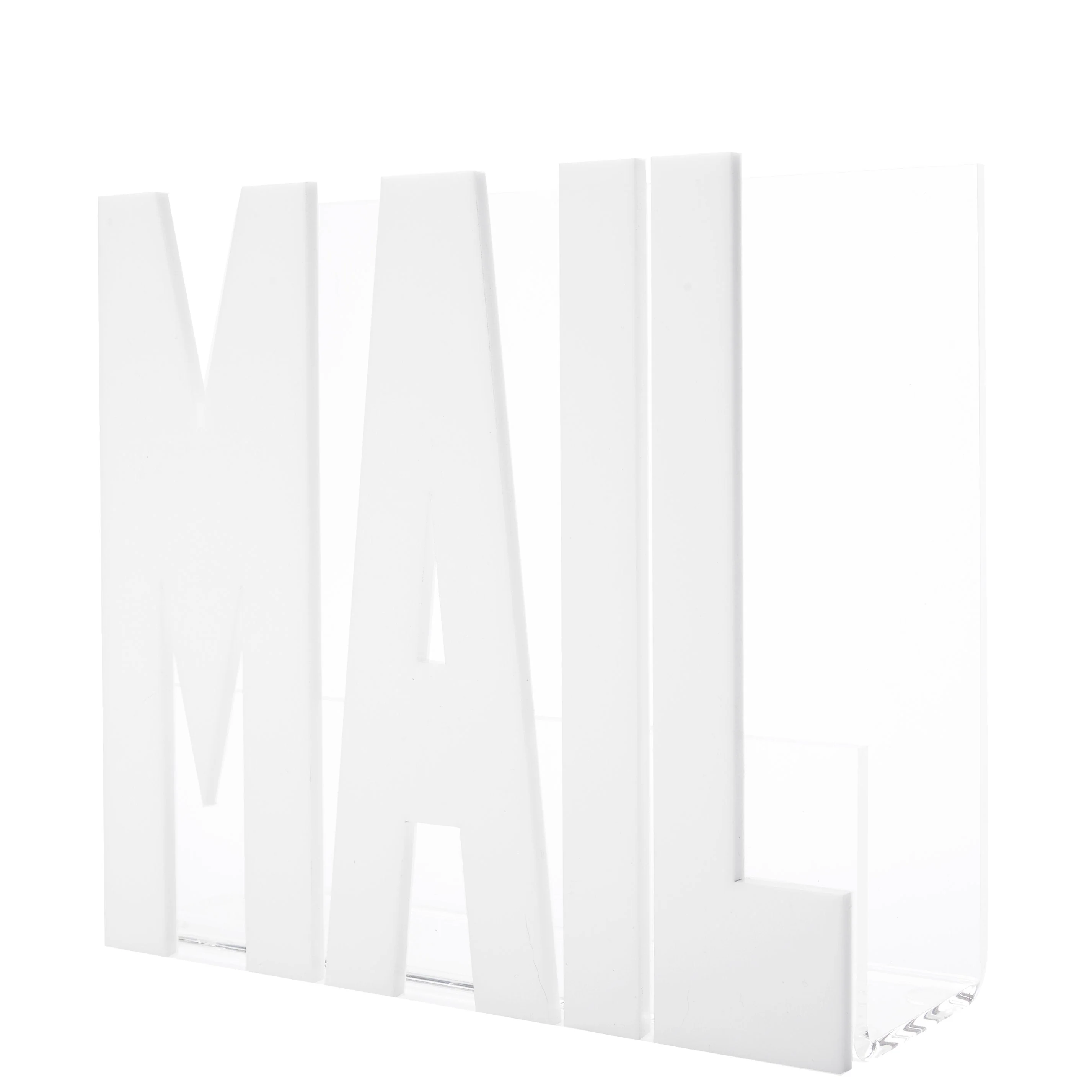 Mail Holder - White