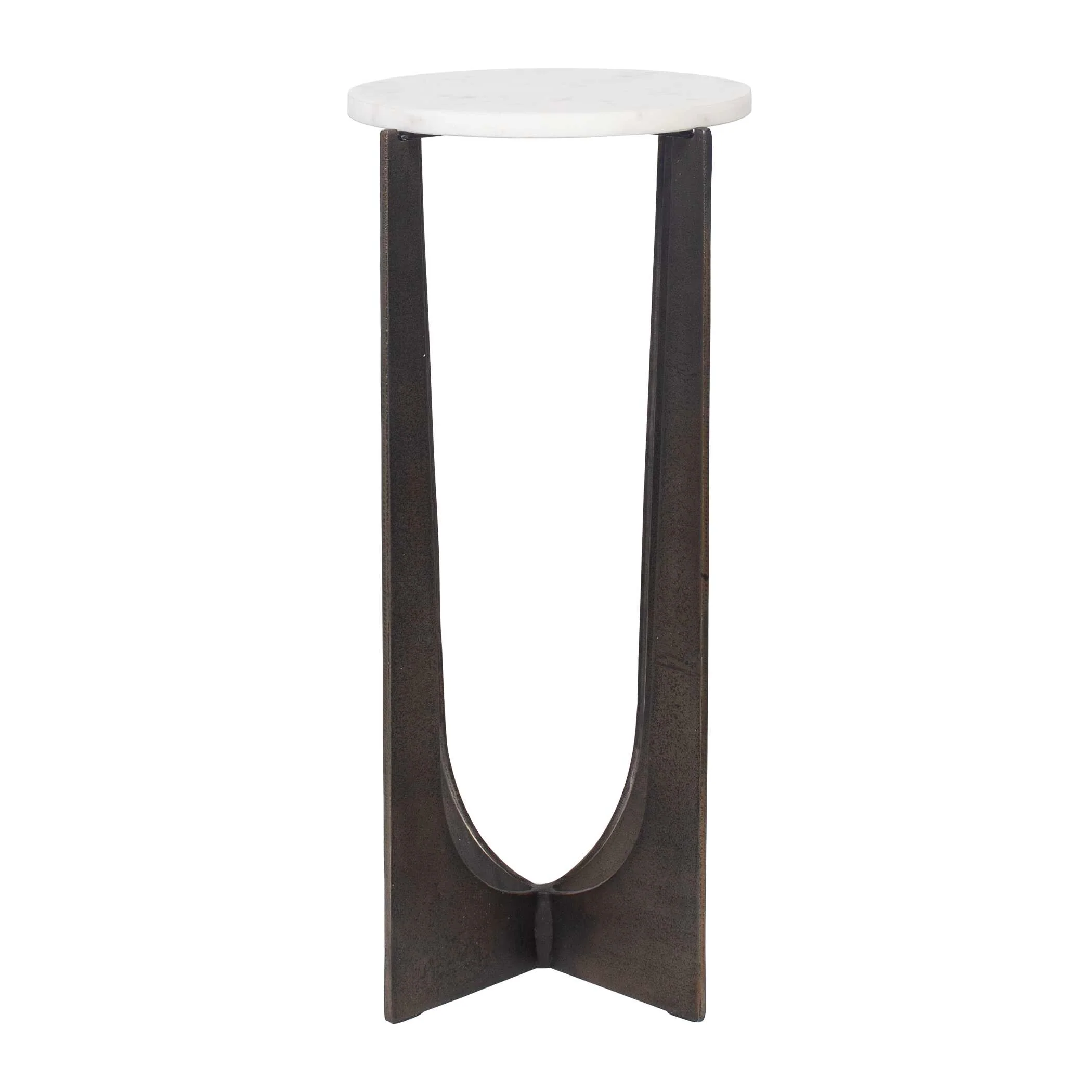 Marble and Iron Accent Table - Image 5